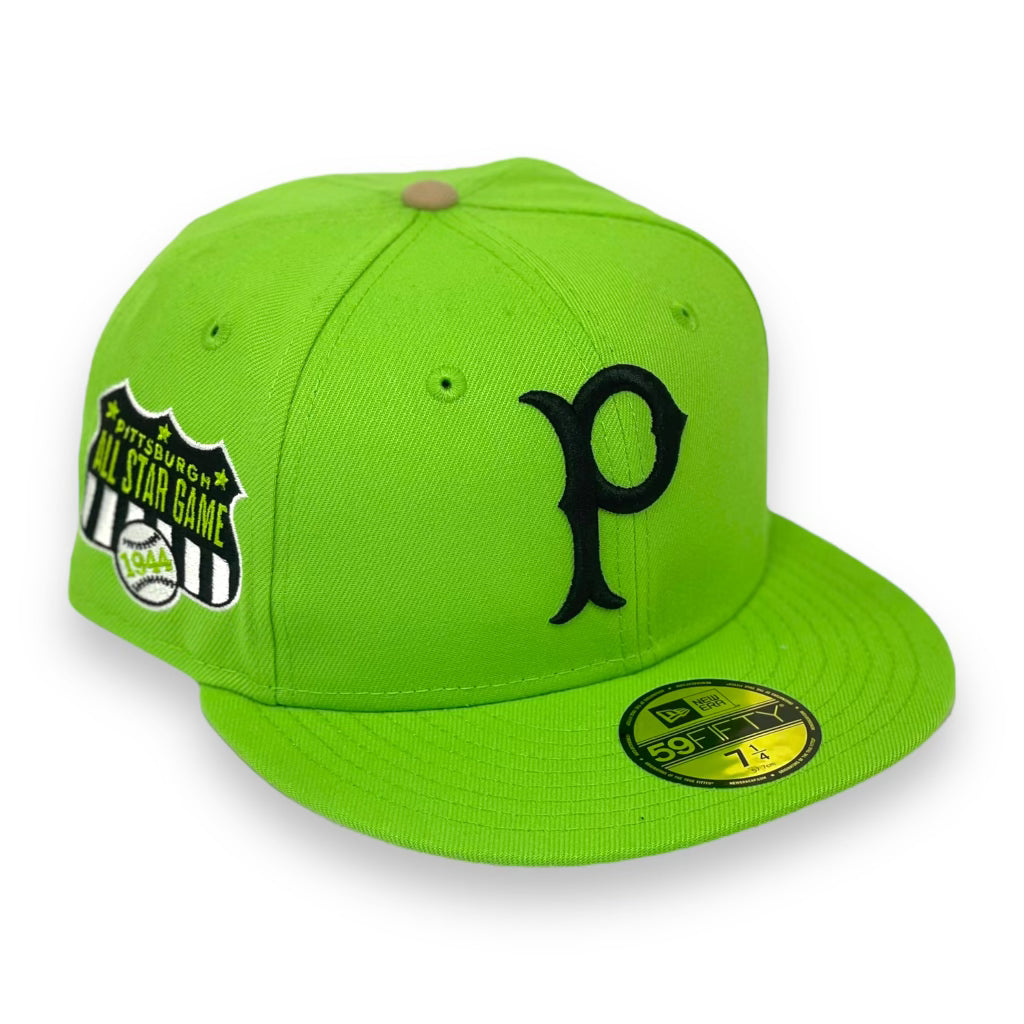 PITTSBURGH PIRATES (LIME) (1944 ALLSTAR GAME) NEW ERA 59FIFTY FITTED (SILVER UNDER VISOR)