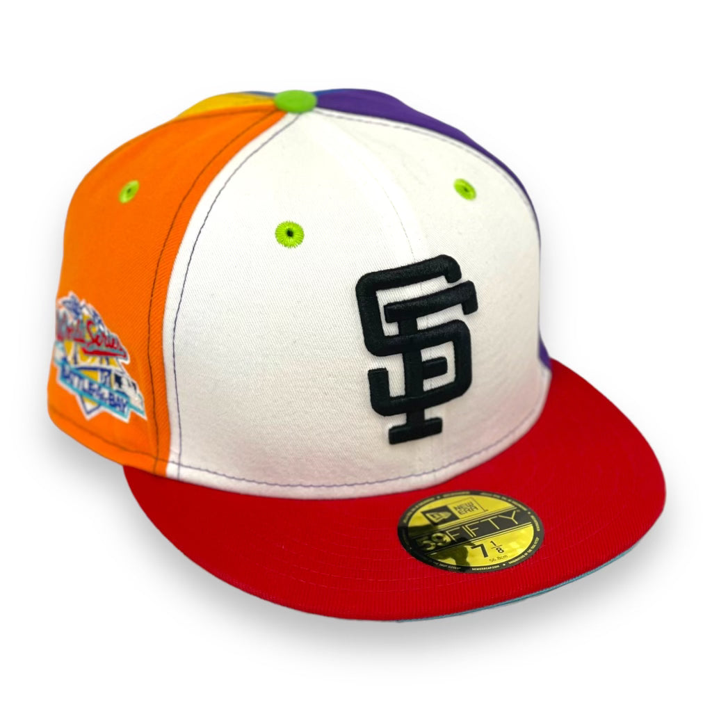 SAN FRANCISCO GIANTS (1989 WORLD SERIES "BATTLE OF THE BAY") NEW ERA 59FIFTY FIITED (VICE BLUE UNDER VISOR)