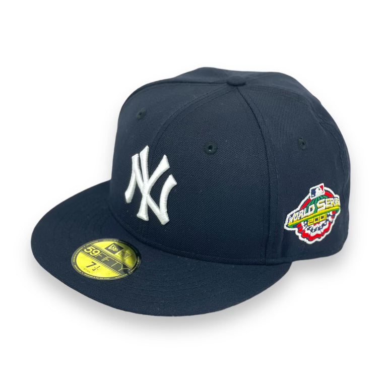 NEW YORK YANKEES (2001 WORLD SERIES) NEW ERA 59FIFTY FITTED (GREY UNDER VISOR)