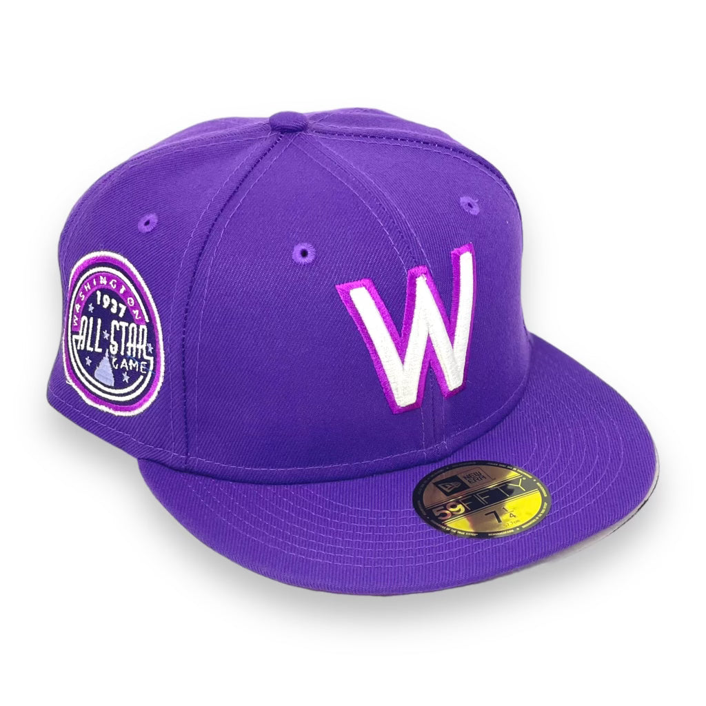 WASHINGTON SENATORS "WELCHS" (1937 ALLSTARGAME)"  NEW ERA 59FIFTY (GRAPE BOTTOM) FITTED (S)