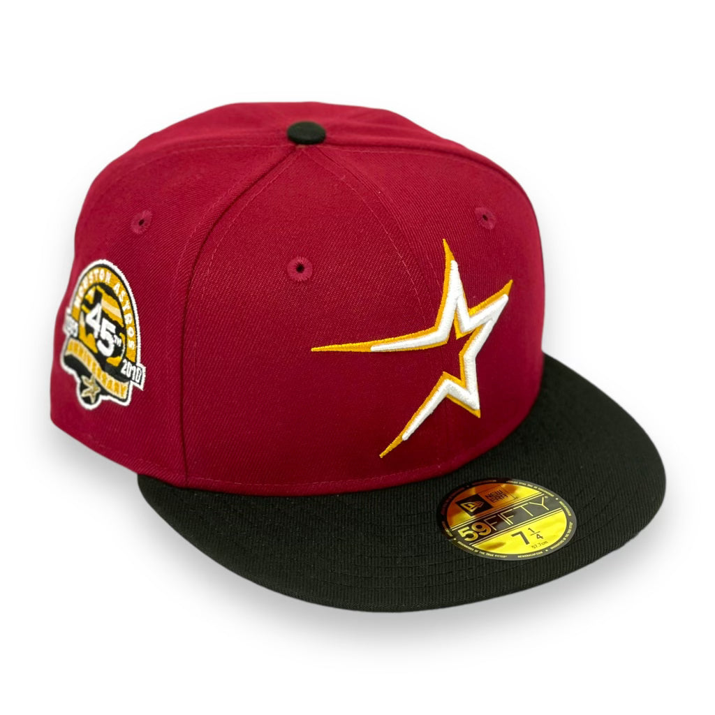 HOUSTON ASTROS (CARDINAL) (45TH ANN) NEW ERA 59FIFTY FITTED