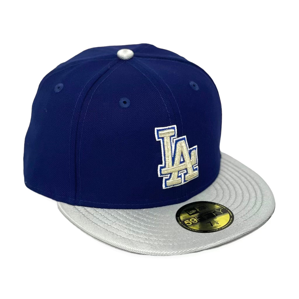 LOS ANGELES DODGERS (ROYAL/SILVER) NEW ERA 59FIFTY FITTED –
