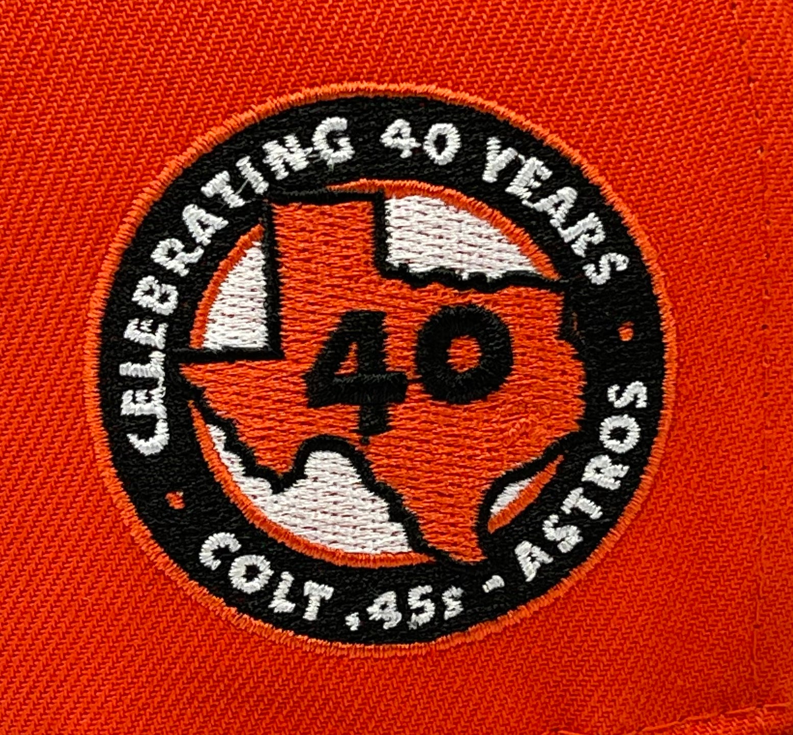 COLT 45'S (ORANGE) (40TH ANNIVERSARY) NEW ERA 59FIFTY FITTED