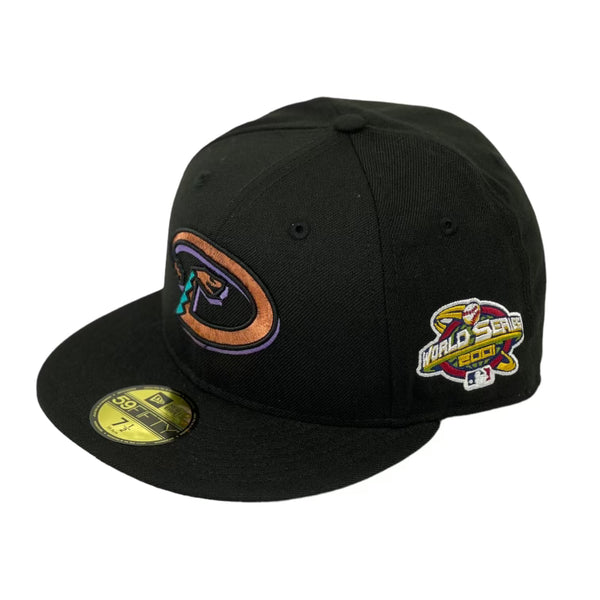 ARIZONA DIAMONDBACKS (BLACK) (2001 WORLD SERIES) NEW ERA 59FIFTY