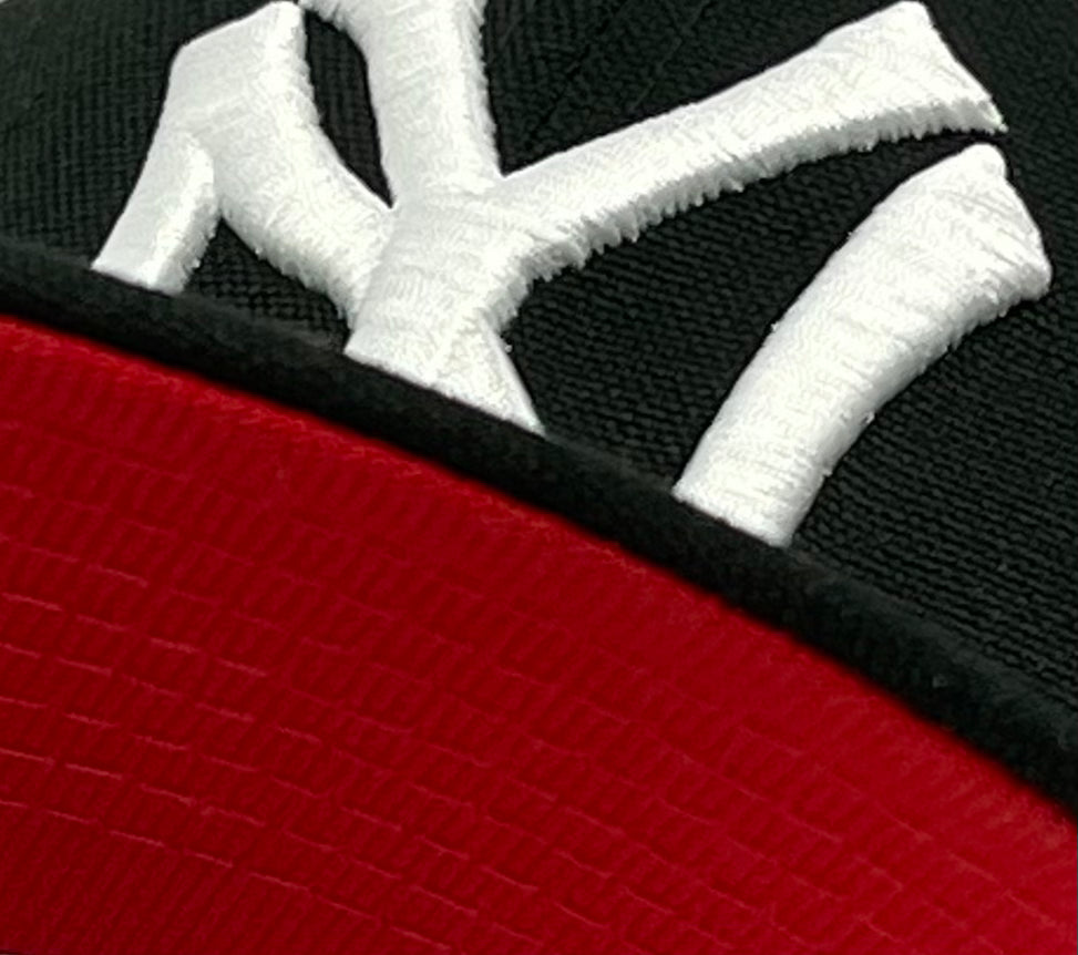 NEW YORK YANKEES (BLACK) (1943 WORLD SERIES) NEW ERA 59FIFTY FITTED (RED UNDER VISOR)