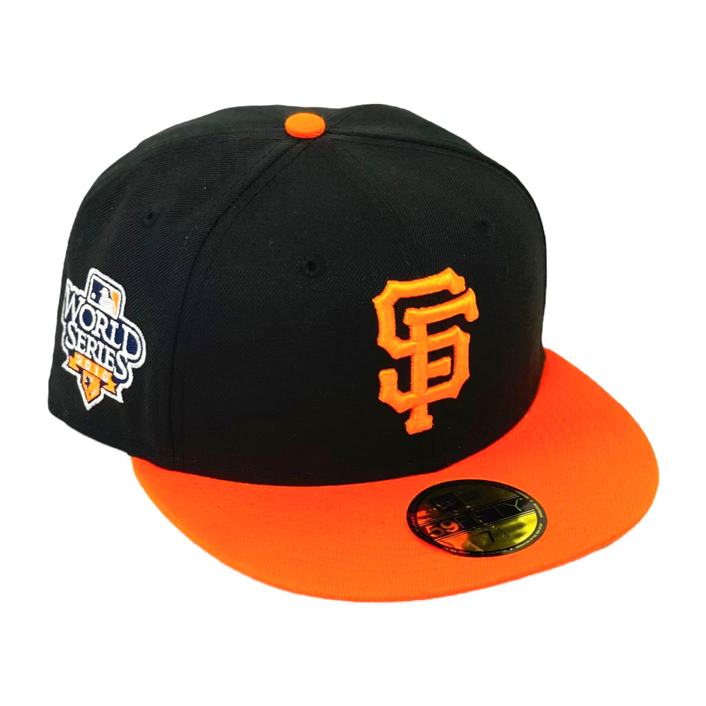 SAN FRANCISCO GIANTS "2010 WS X 2007 ASG" NEW ERA 59FIFTY FITTED (GREY UNDER VISOR0
