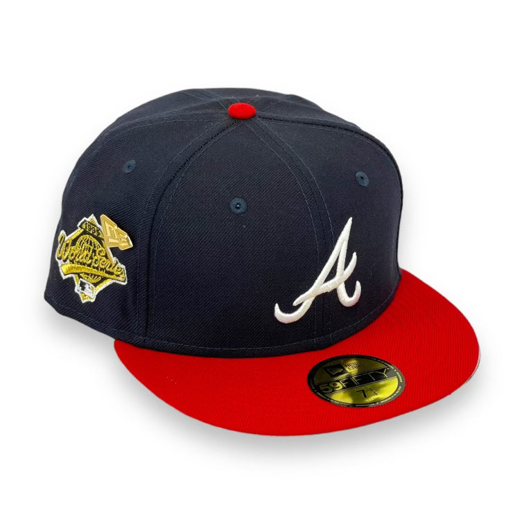 ATLANTA BRAVES (1995  WS "HISTORY") NEW ERA 59FIFTY FITTED (WITH NEWERA PIN)