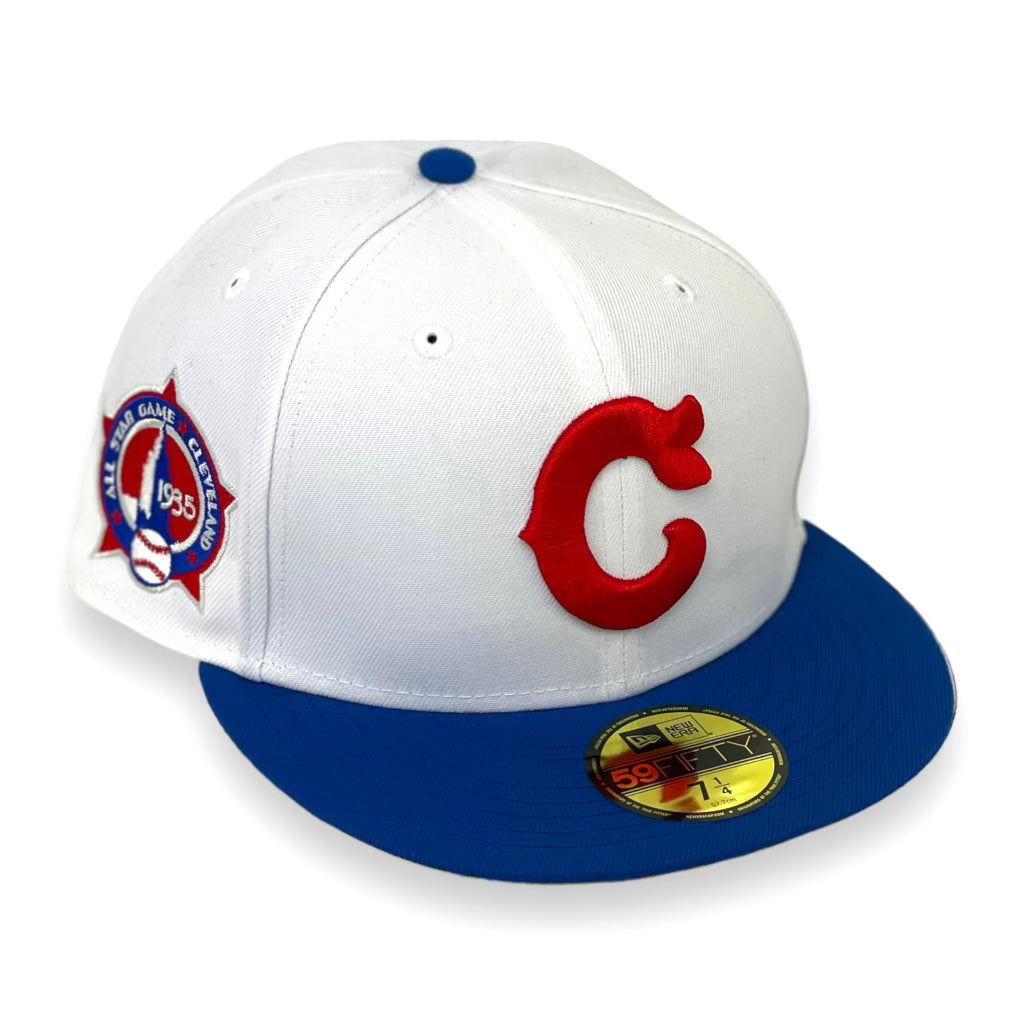 CLEVELAND INDIANS (1935 ALLSTAR GAME) NEW ERA 59FIFTY FITTED (SILVER UNDERVISOR)