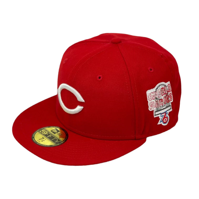 CINCINNATI REDS (1976 WORLD SERIES) NEW ERA 59FIFTY FITTED (GREEN UNDER VISOR)