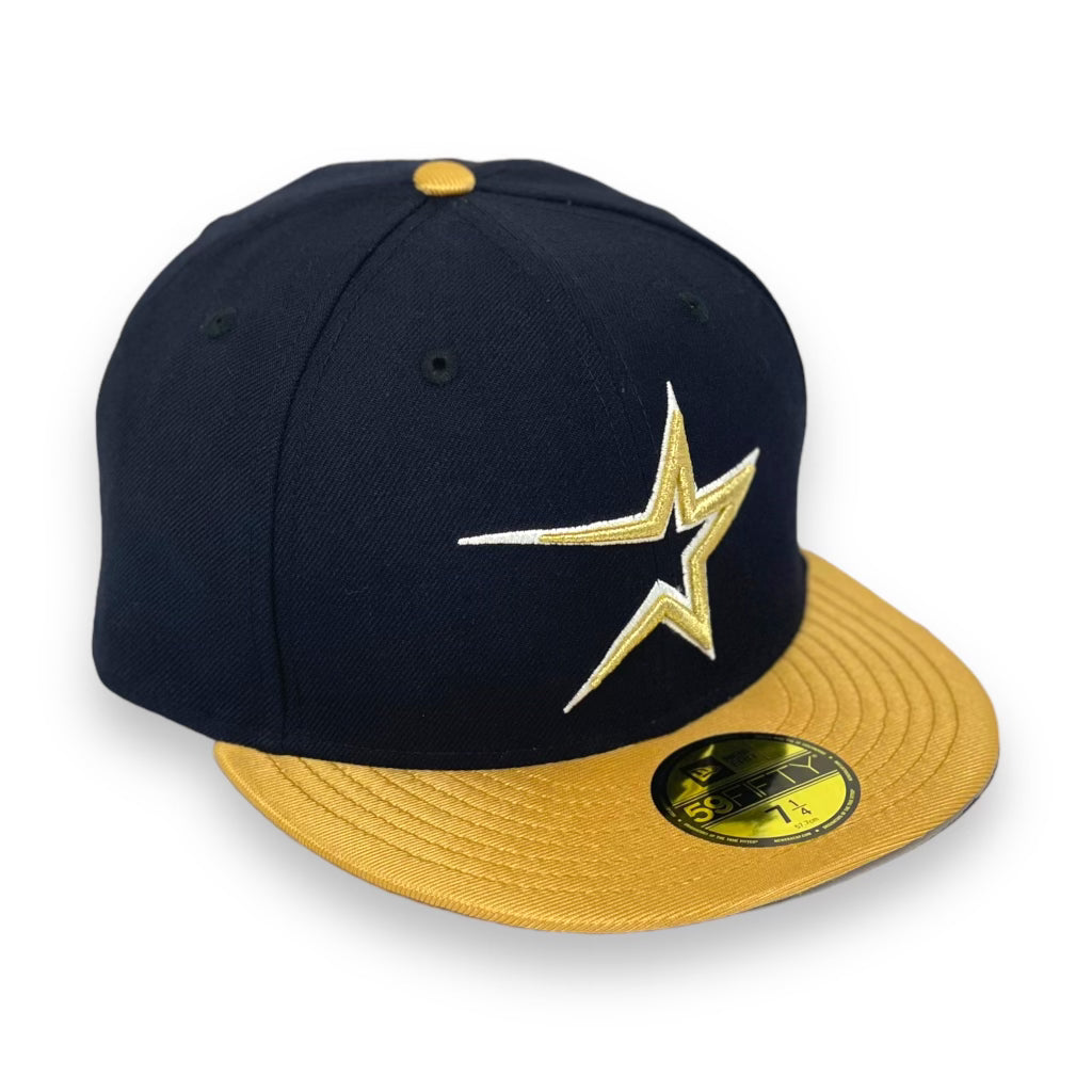 HOUSTON ASTROS (1999 ALT) NEW ERA 59FIFTY FITTED (GOLD VISOR)