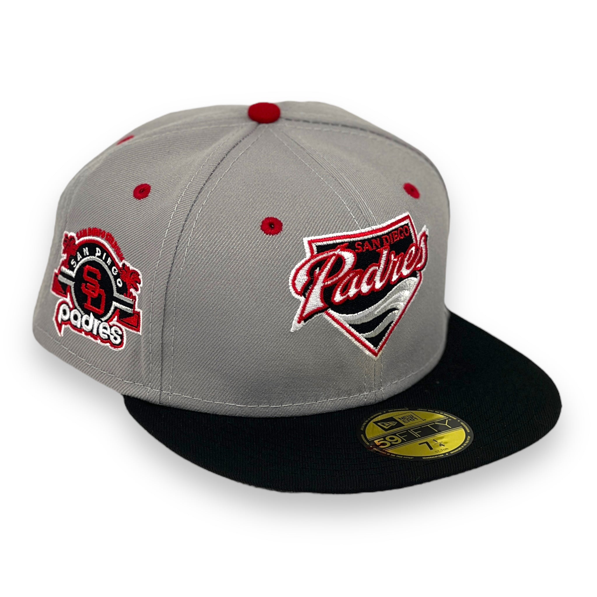 SAN DIEGO PADRES (GREY) NEW ERA 59FIFTY FITTED (SILVER BULLET)