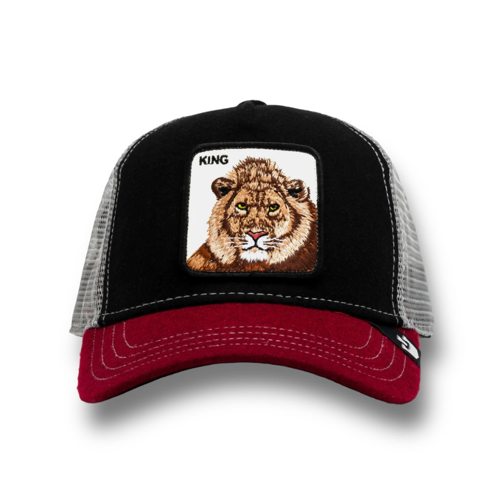 GOORIN BROS CIRCWOOL OF LIFE "KING" TRUCKER MESH SNAPBACK