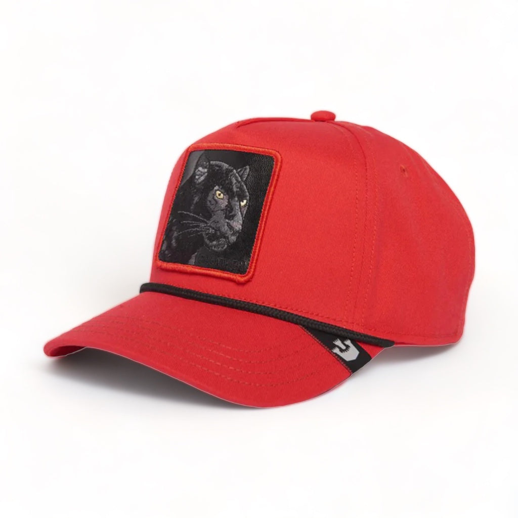 GOORIN BROS RED (RED PANTHER) TRUCKER MESH SNAPBACK