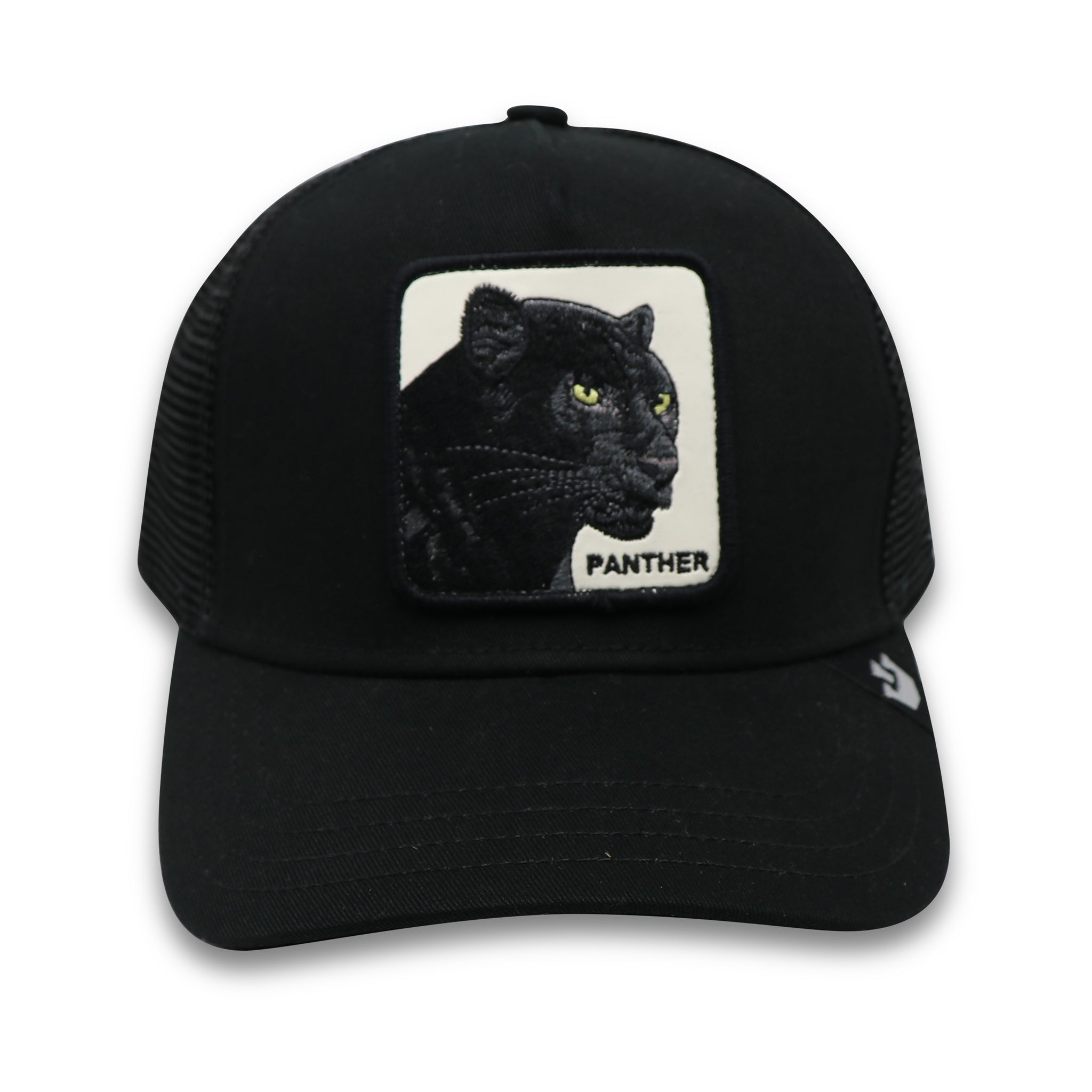 GOORIN BROS "THE PANTHER" (BLACK) TRUCKER MESH SNAPBACK