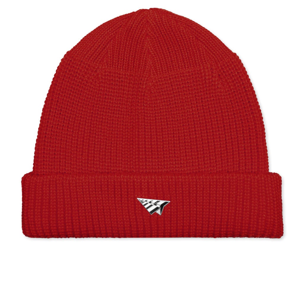 PAPER PLANES WHARFMAN (CRIMSON RED) BEANIE