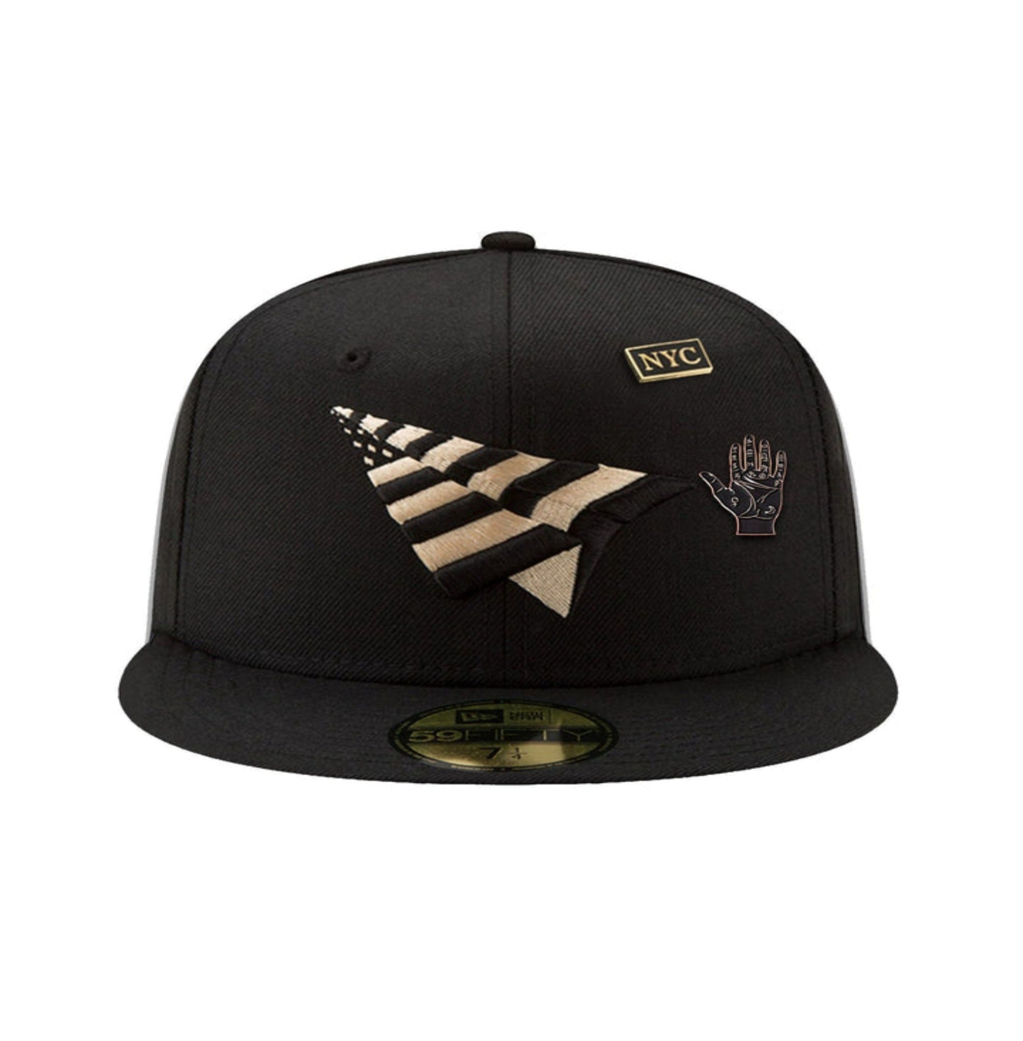 PAPER PLANES PROSPERITY BLACK CROWN FITTED