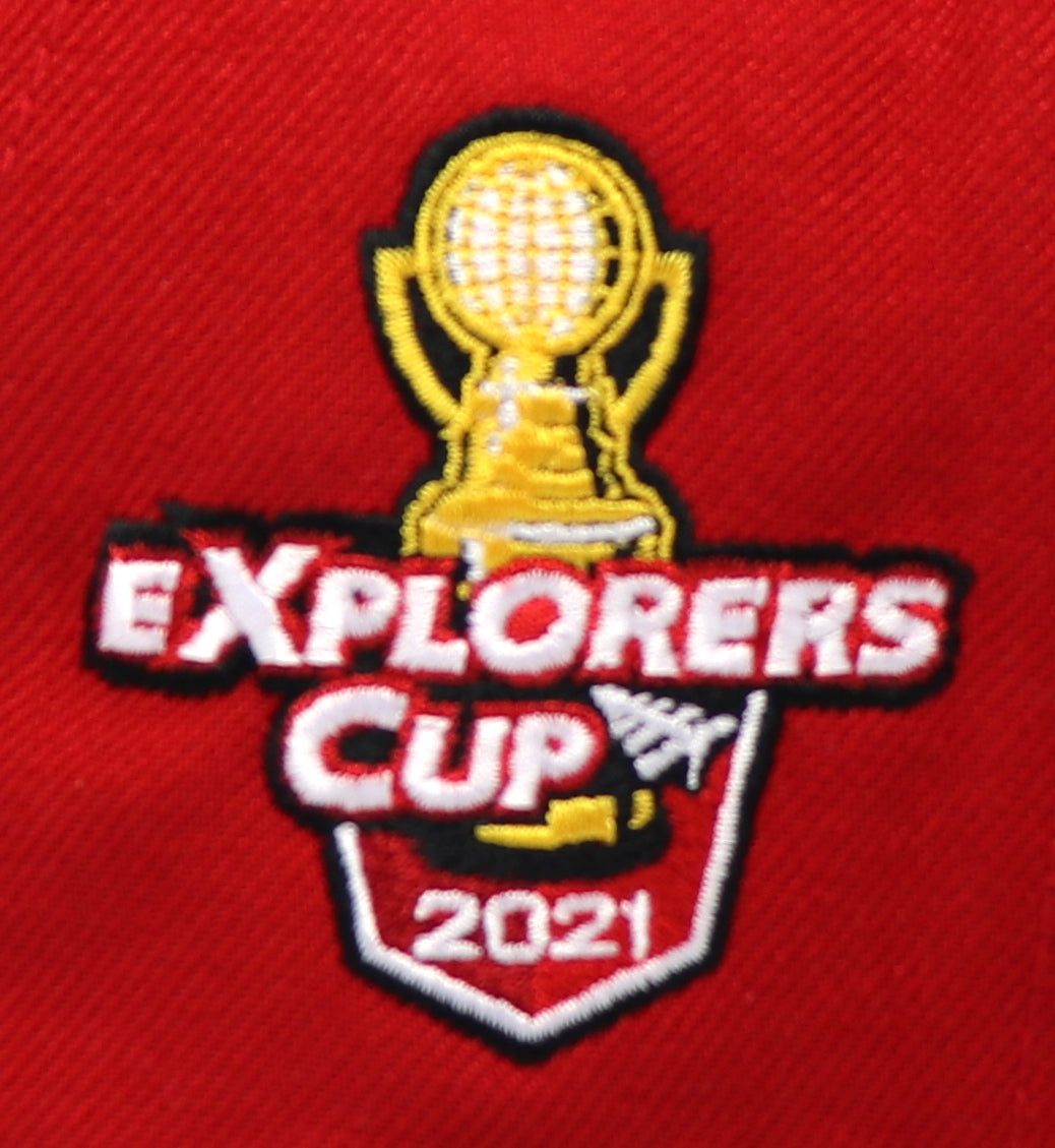 PAPER PLANES  EXPLORERS CUP (CRIMSON) FITTED