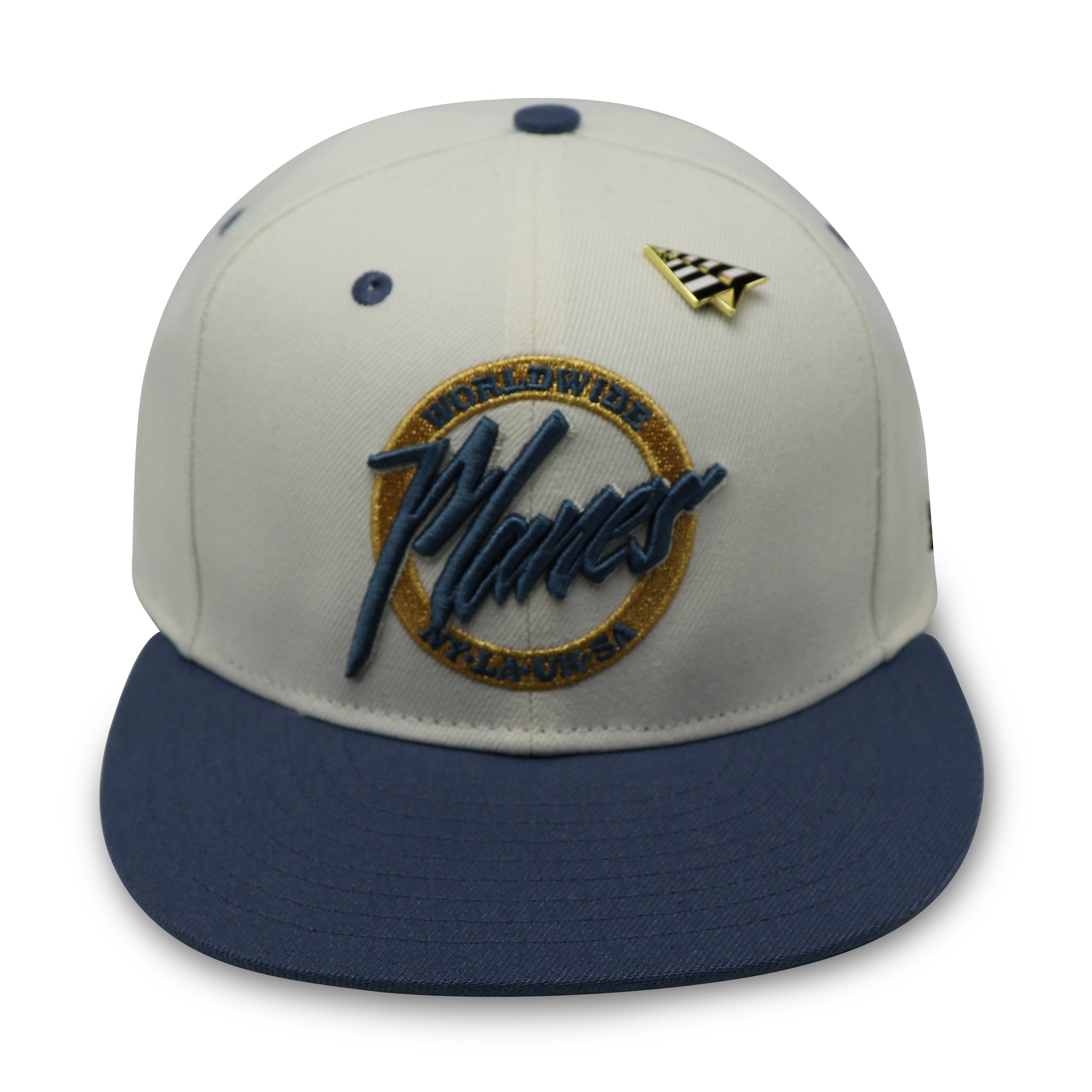 PAPER PLANES  SMALL WORLD (STONE BLUE) SNAPBACK