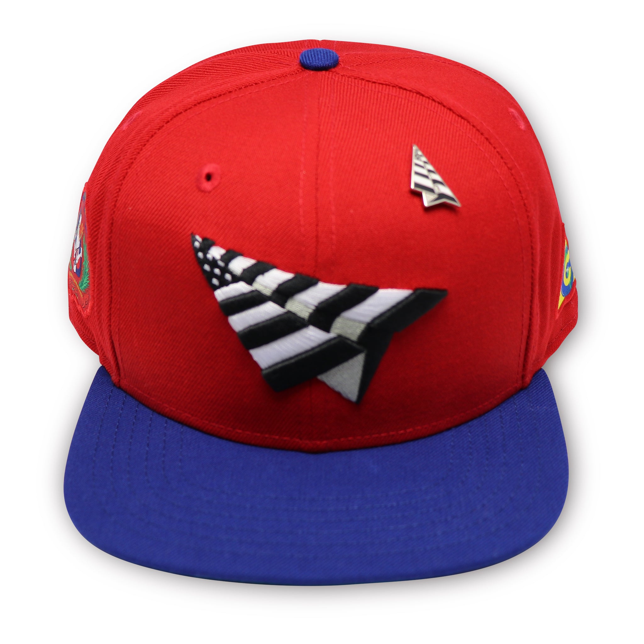 PAPER PLANES DOMINICAN REPUBLIC (RED/ROYAL) RETRO FIT SNAPBACK