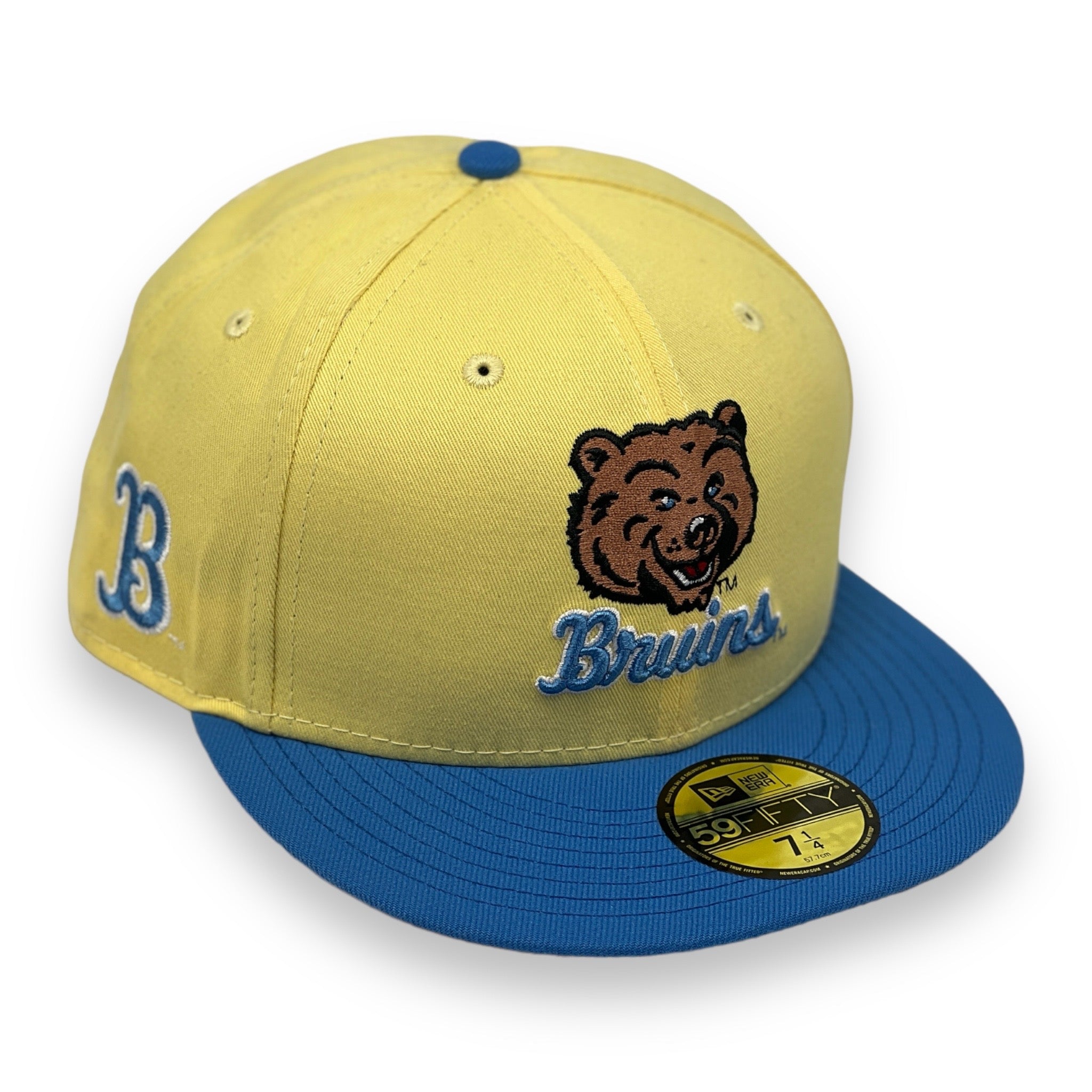 UCLA BRUINS NEW ERA 59FIFTY FITTED (SKY BLUE VISOR) –