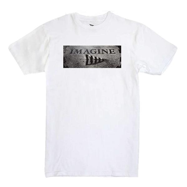 PAPER PLANES GROUNDED WHITE TEE