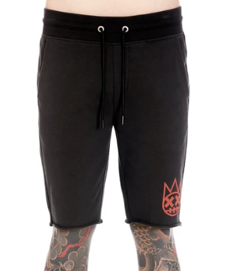 CULT CLASSIC (BLACK/RED) SWEAT SHORT