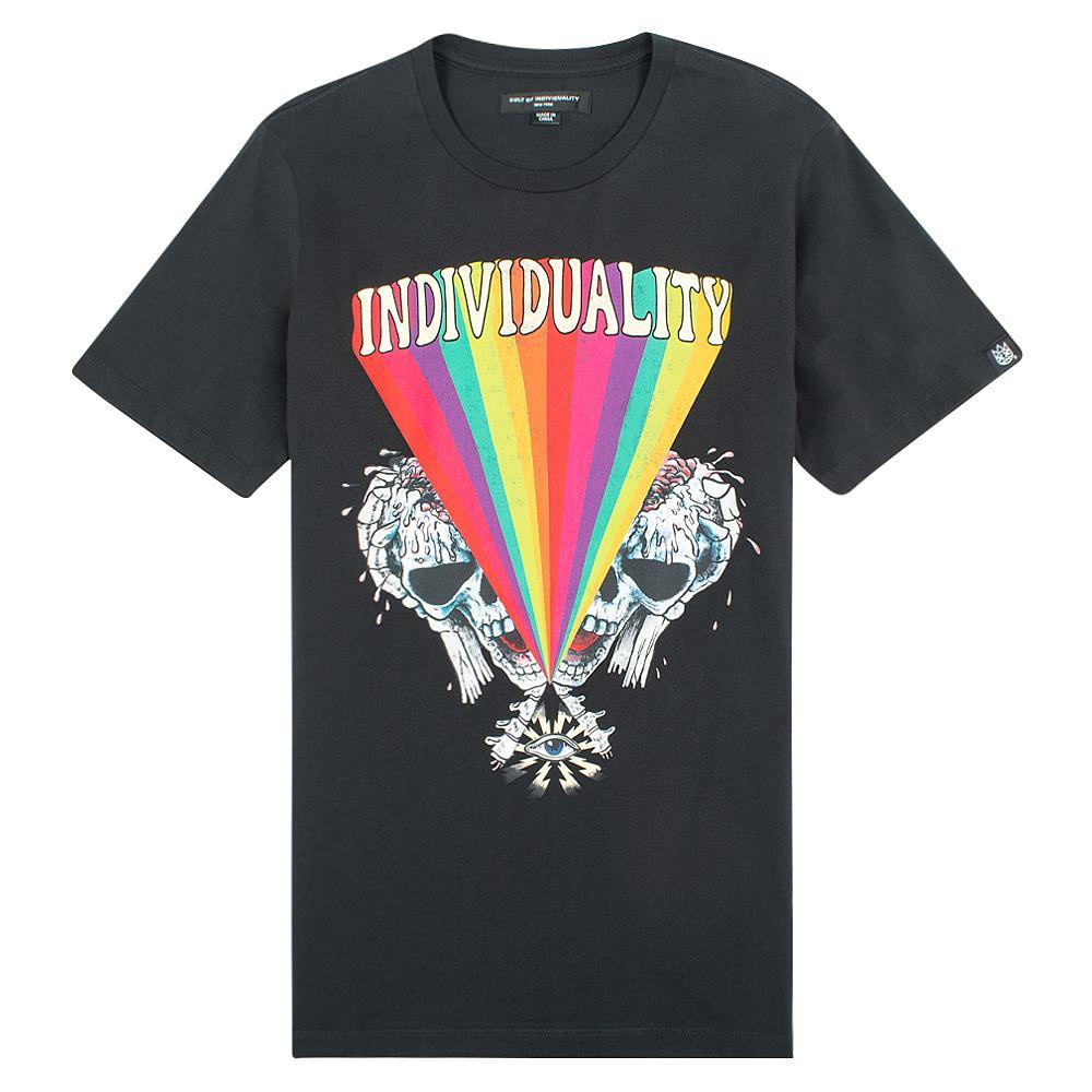 CULT OF INDIVIDUALITY HYPNOTIZE ROCK CREW NECK TEE