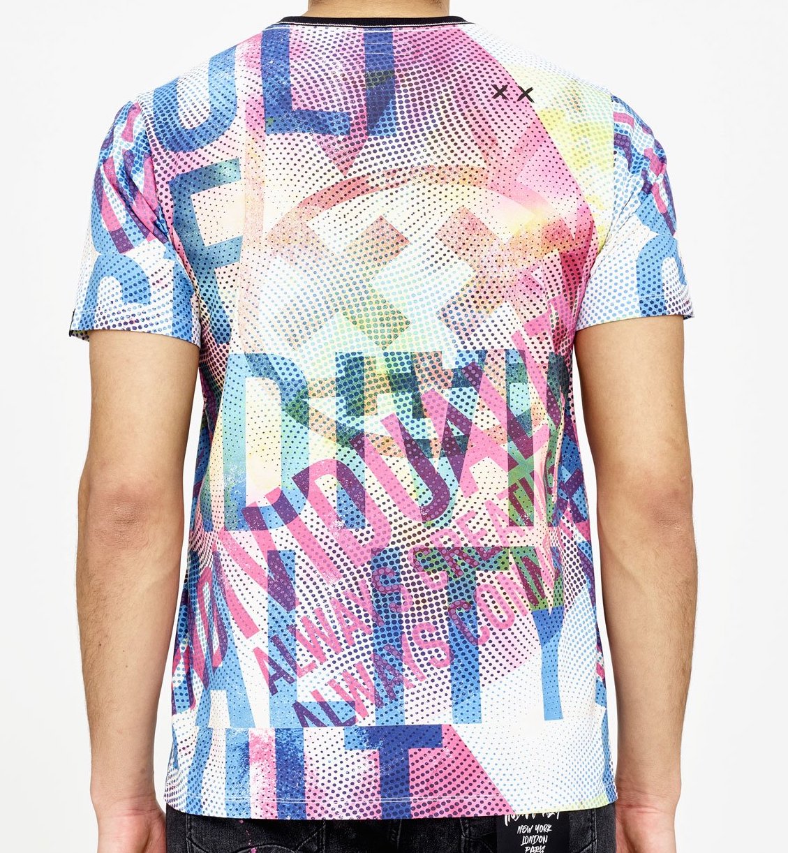 CULT " PARADISE" IN MULTI TEE