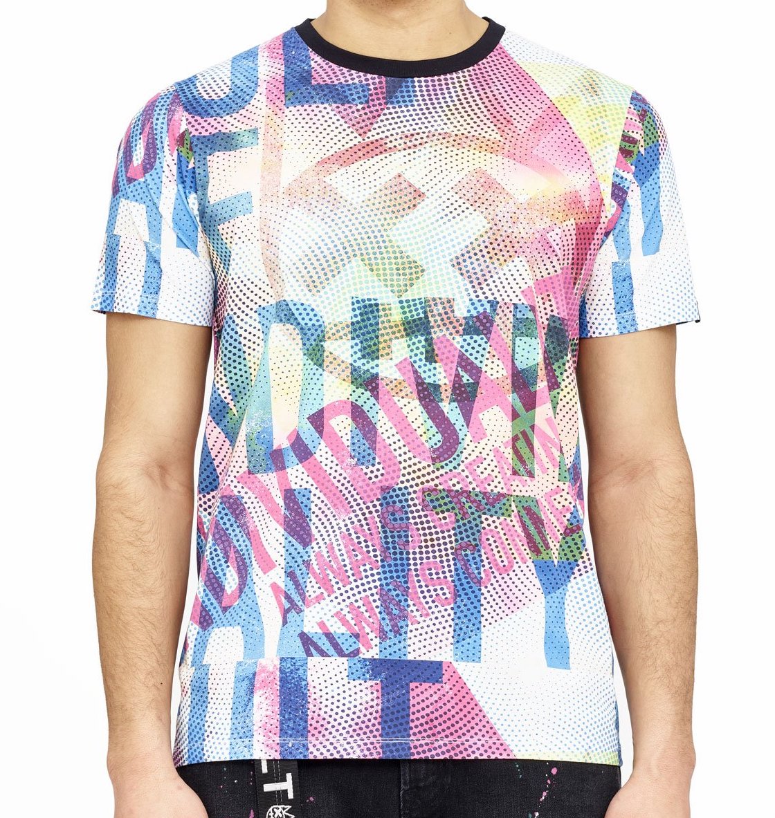 CULT " PARADISE" IN MULTI TEE