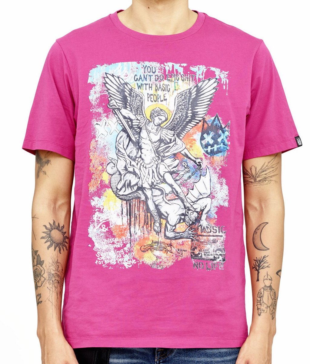 CULT " IDOL" IN ROSE TEE