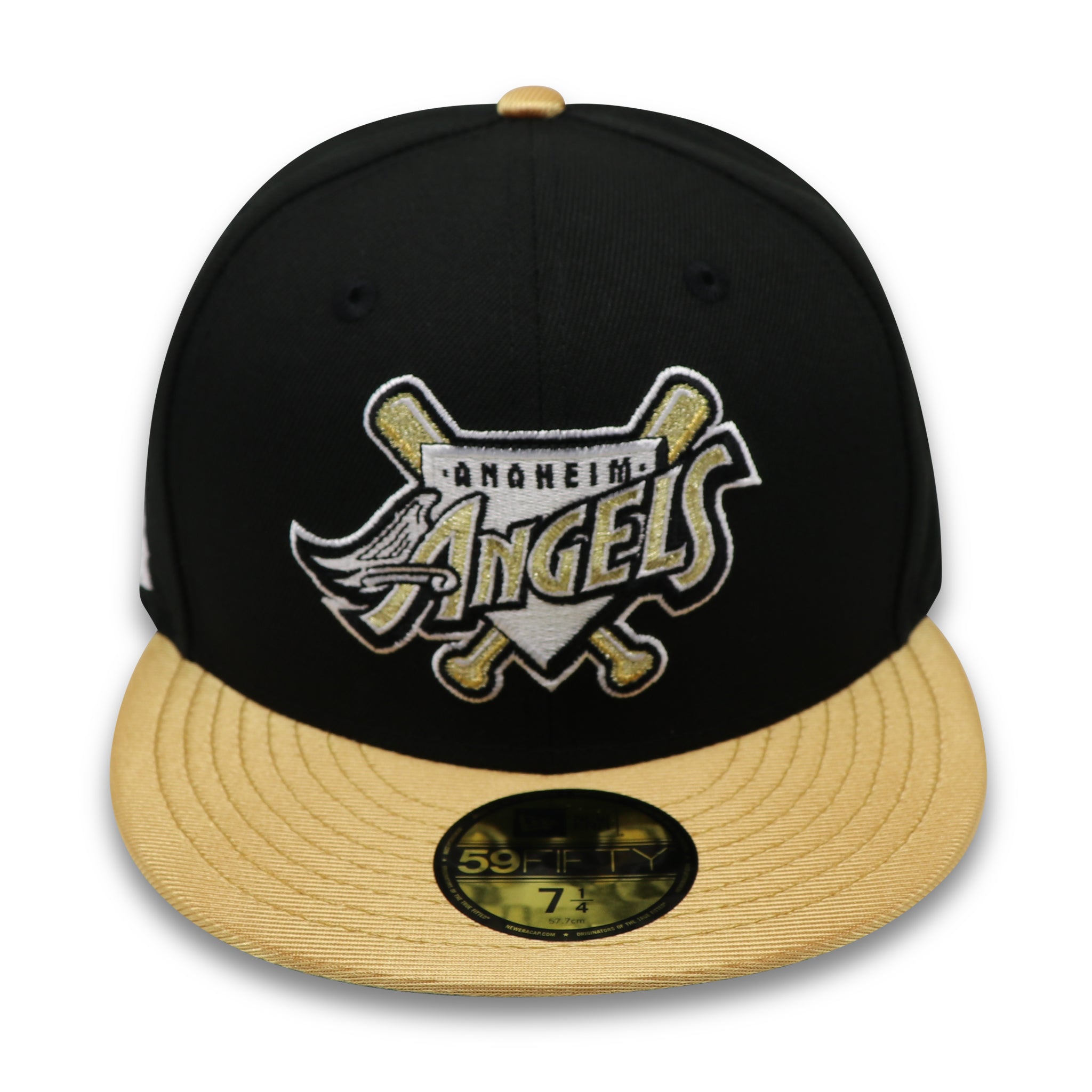 ANAHEIM ANGELS  (ANGEL STADIUM 1966-2016) NEW ERA 59FIFTY FITTED (GREY UNDER VISOR)