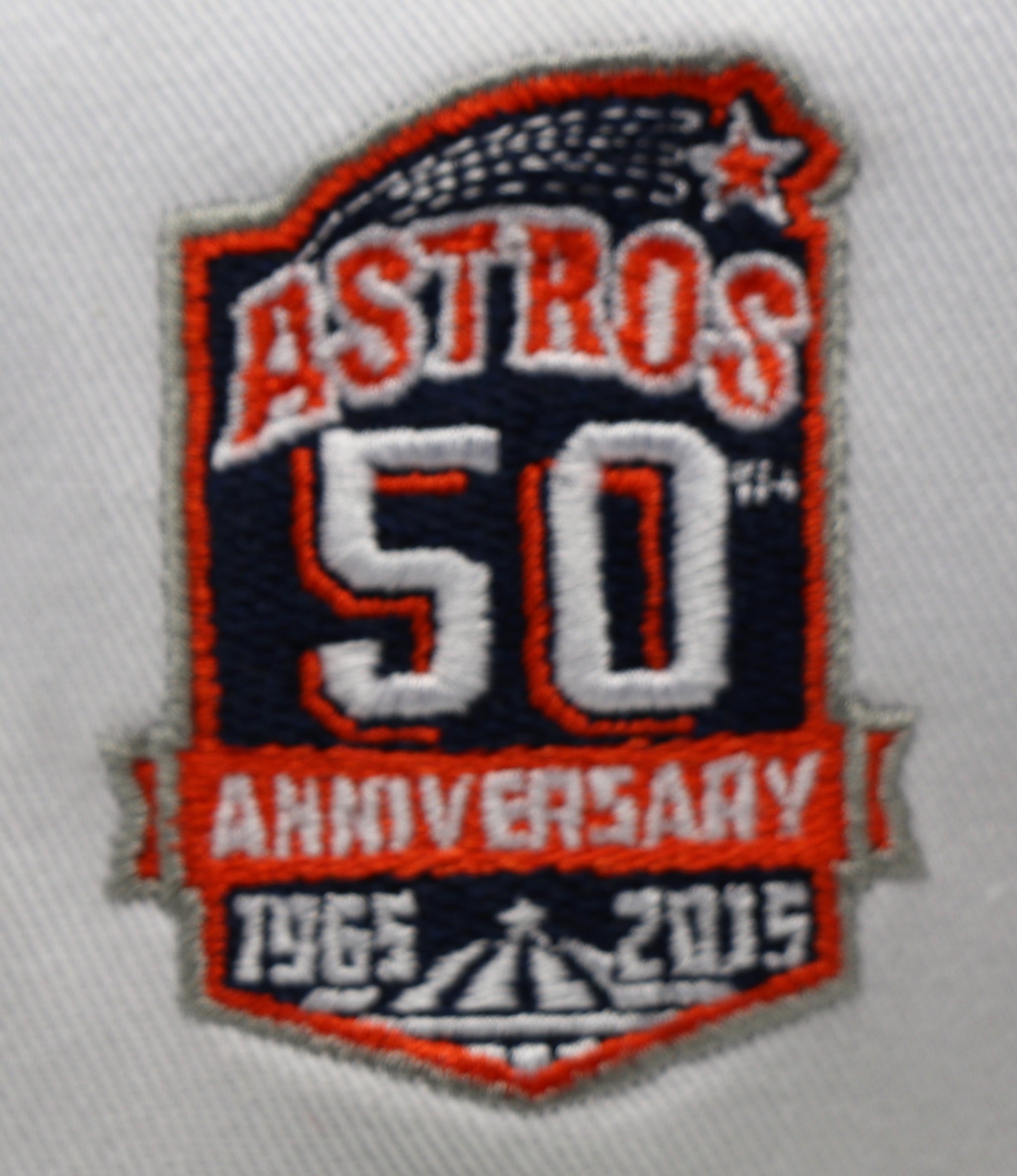 HOUSTON ASTROS NEW ERA SNAPBACK (50TH ANNIVERSARY) (GREY UNDER VISOR)