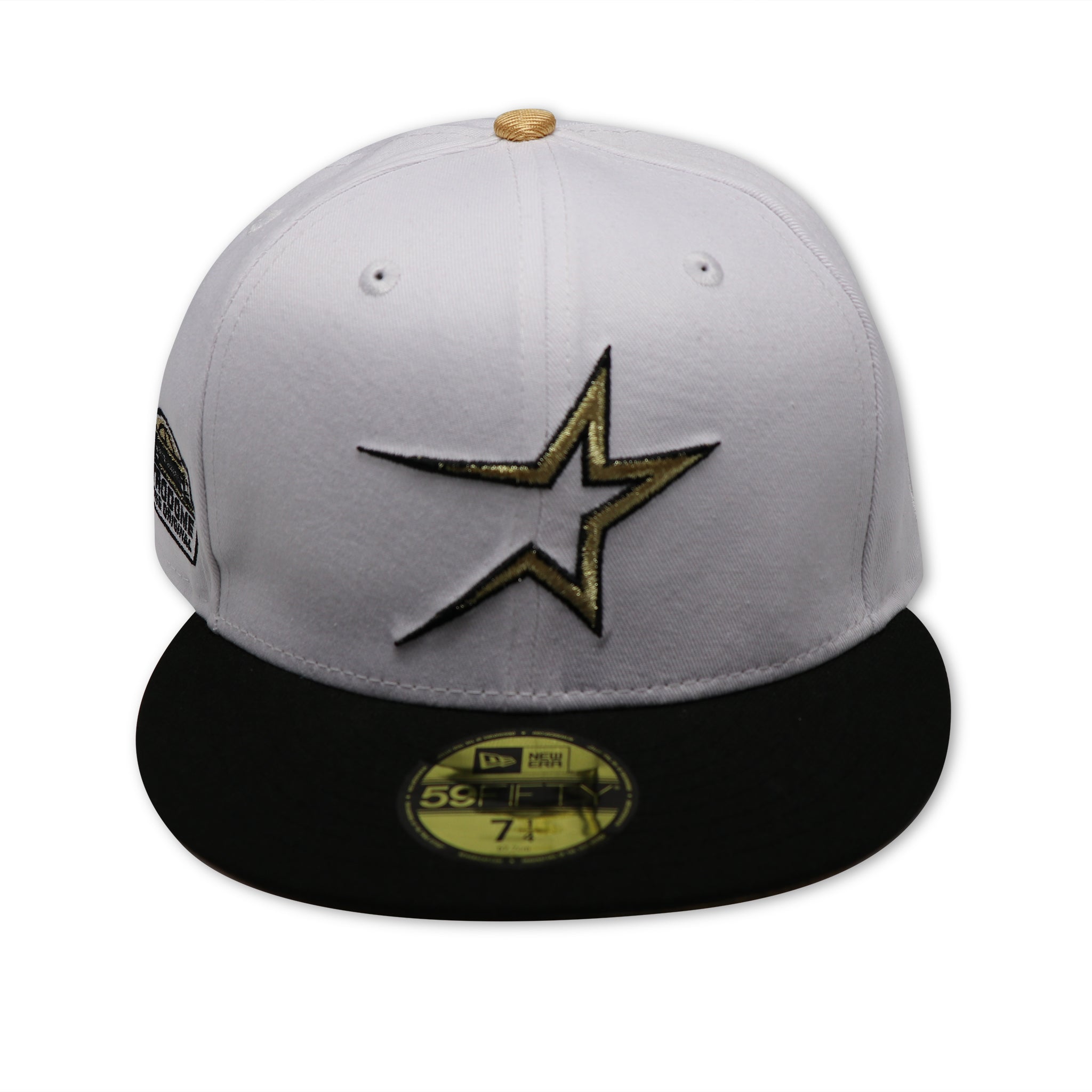 HOUSTON ASTROS (ASTRODOME) NEW ERA 59FIFTY FITTED (M-GOLD UNDERVISOR)
