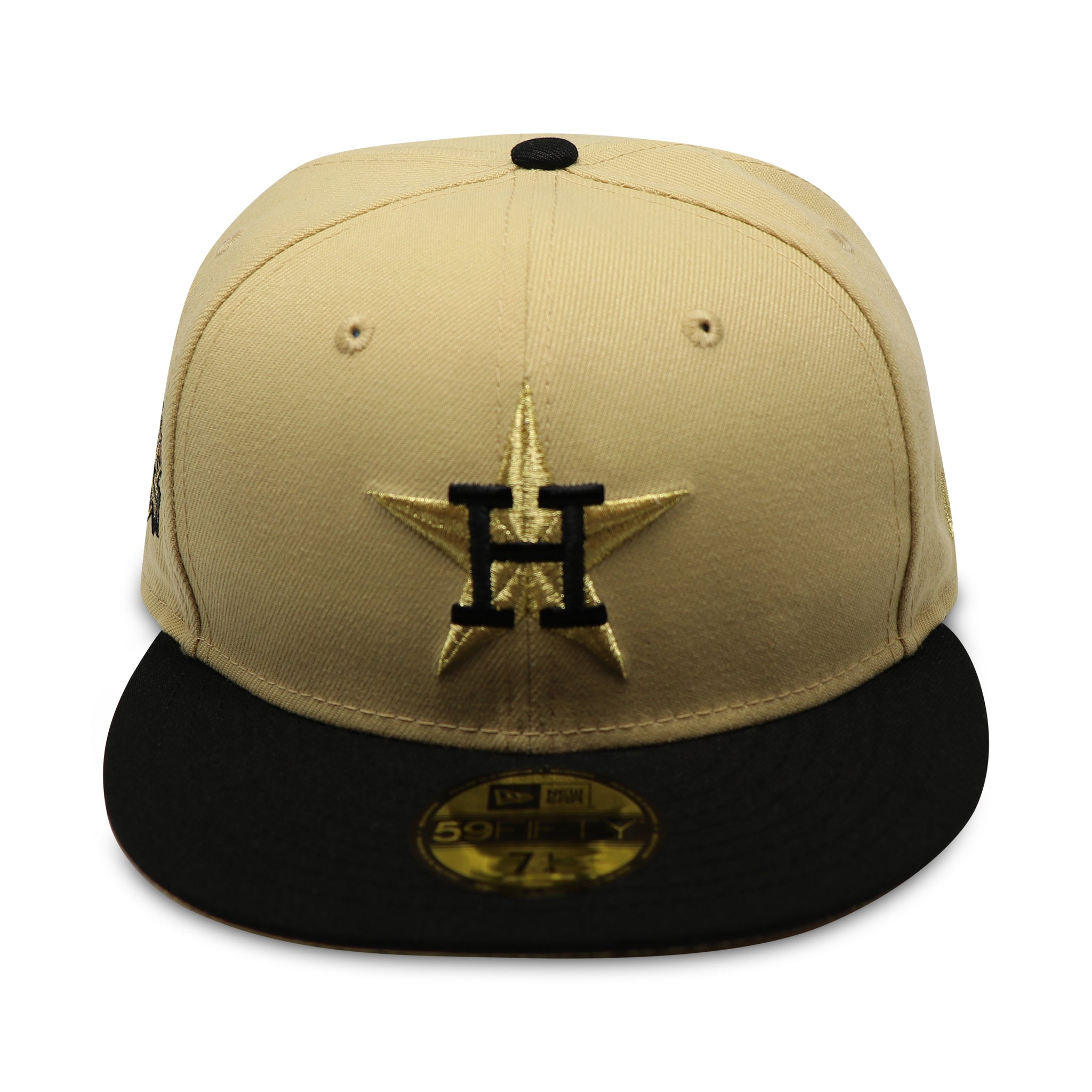 HOUSTON ASTROS (SILVER ANN "1962-1986") NEW ERA 59FIFTY  FITTED (GOLD UNDER VISOR)