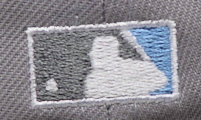 HOUSTON ASTROS (GREY) (2000 INAUGURAL SEASON) NEW ERA 59FIFTY FITTED (SKY BLUE UNDER VISOR) (S)