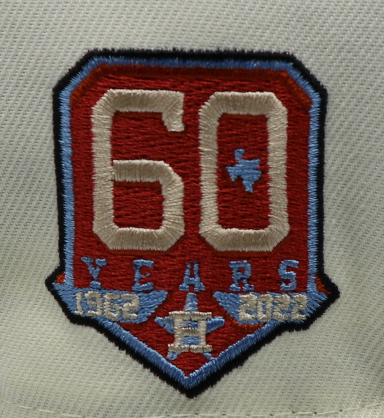 HOUSTON ASTROS (OFF-WHITE) (60TH ANNIVERSARY) NEW ERA 59FIFTY FITTED