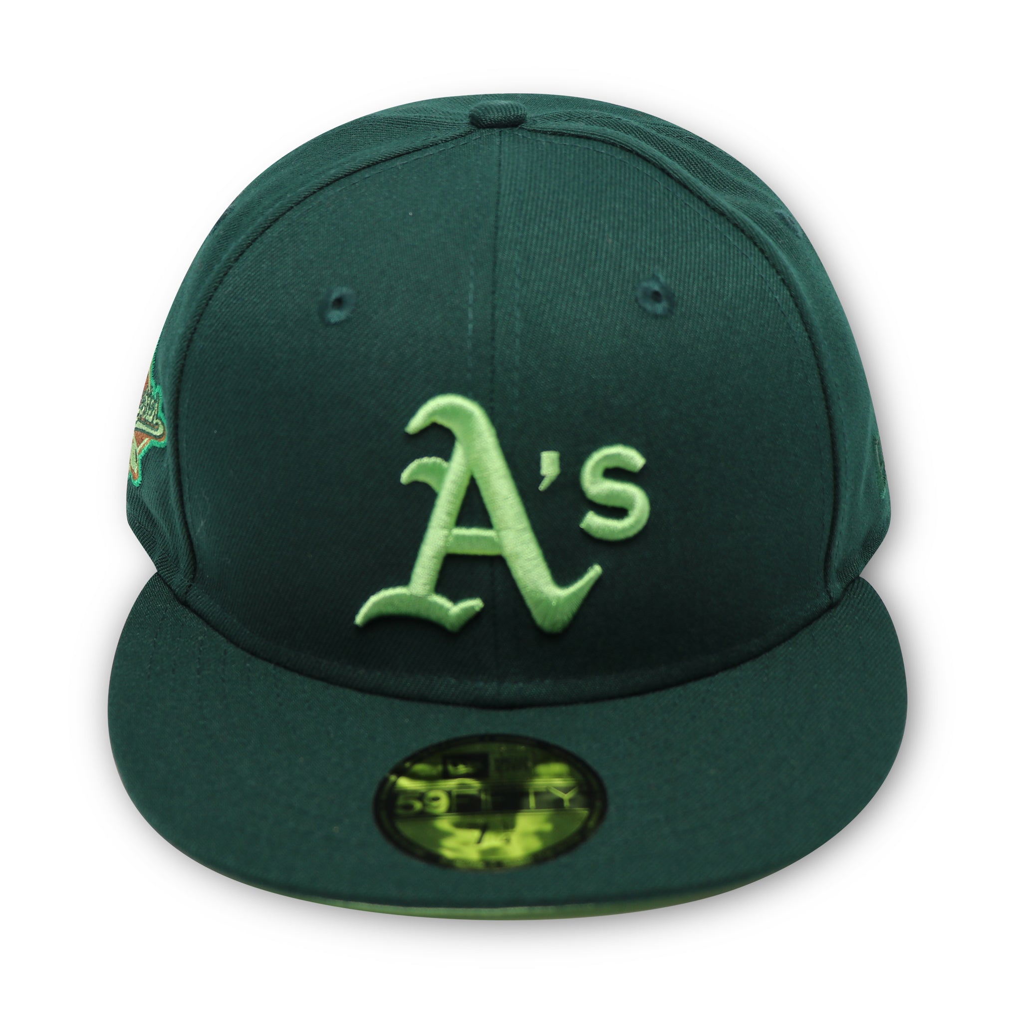 OAKLAND ATHLETICS (GREEN) "1989 WORLD SERIES" NEW ERA 59FIFTY FITTED