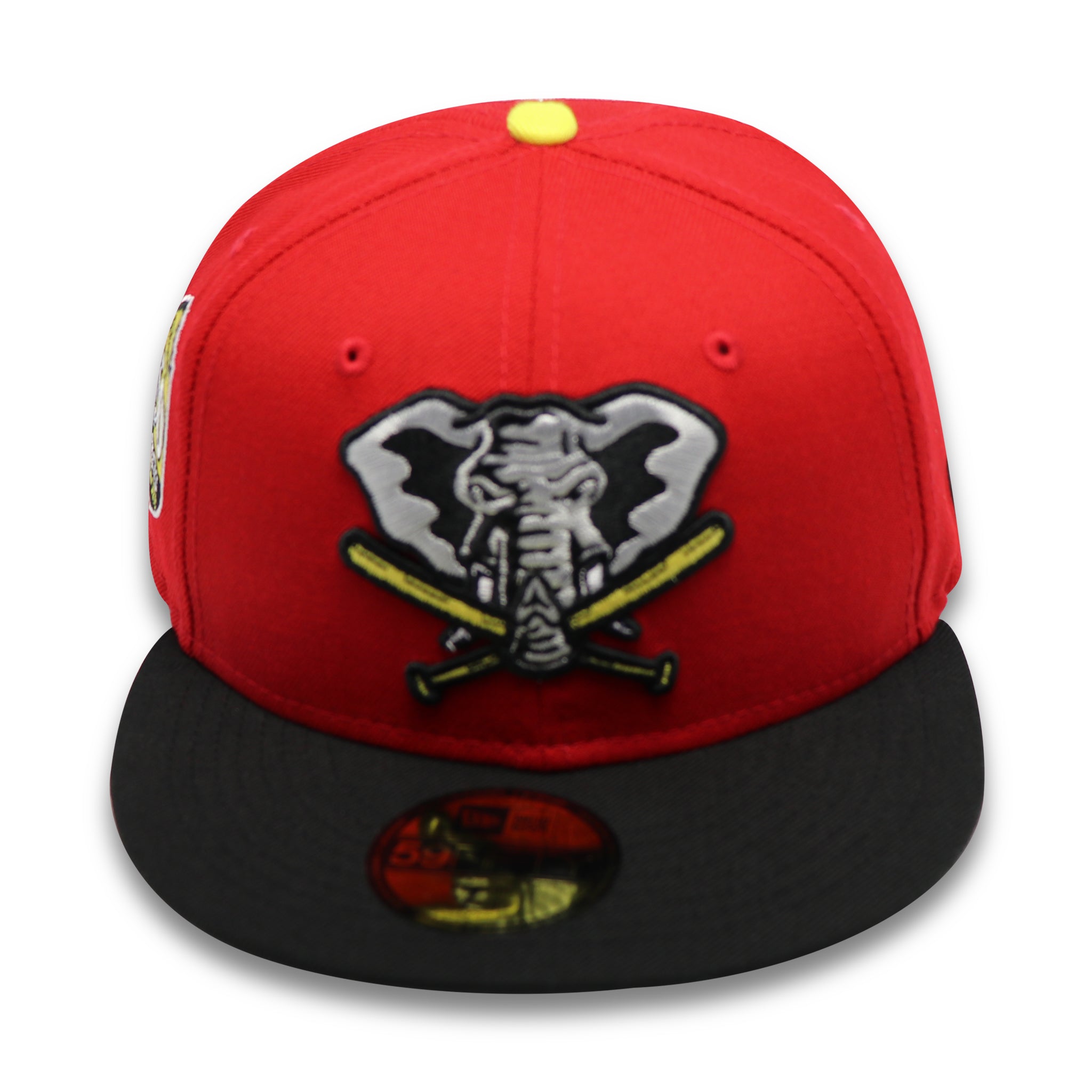 OAKLAND ATHLETICS "50TH ANNIVERSARY" NEW ERA 59FIFTY FITTED (GREY UNDER VISOR)