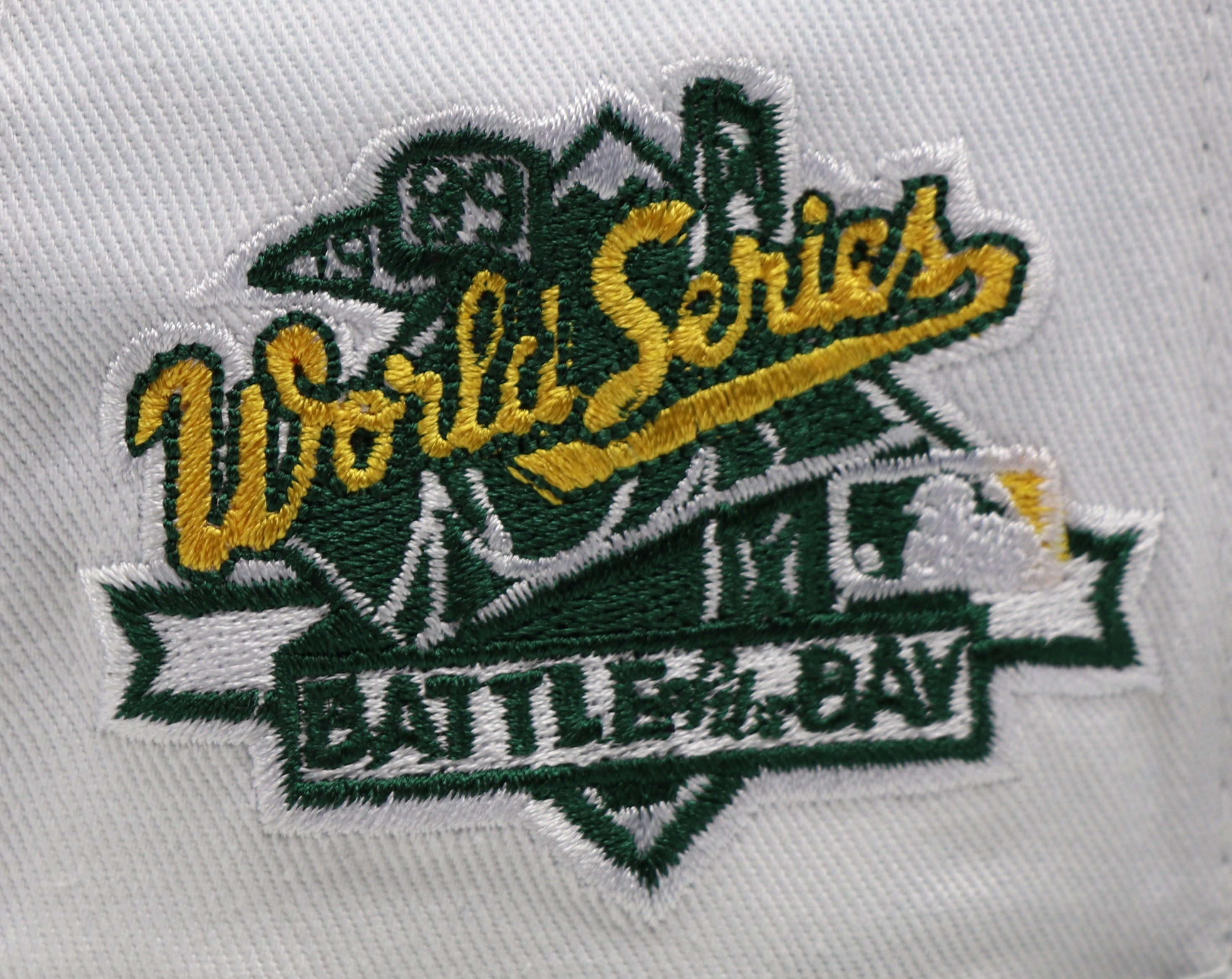 OAKLAND ATHLETICS (WHITE) (1989 WS BATTLE OF THE BAY) NEW ERA 59FIFTY FITTED
