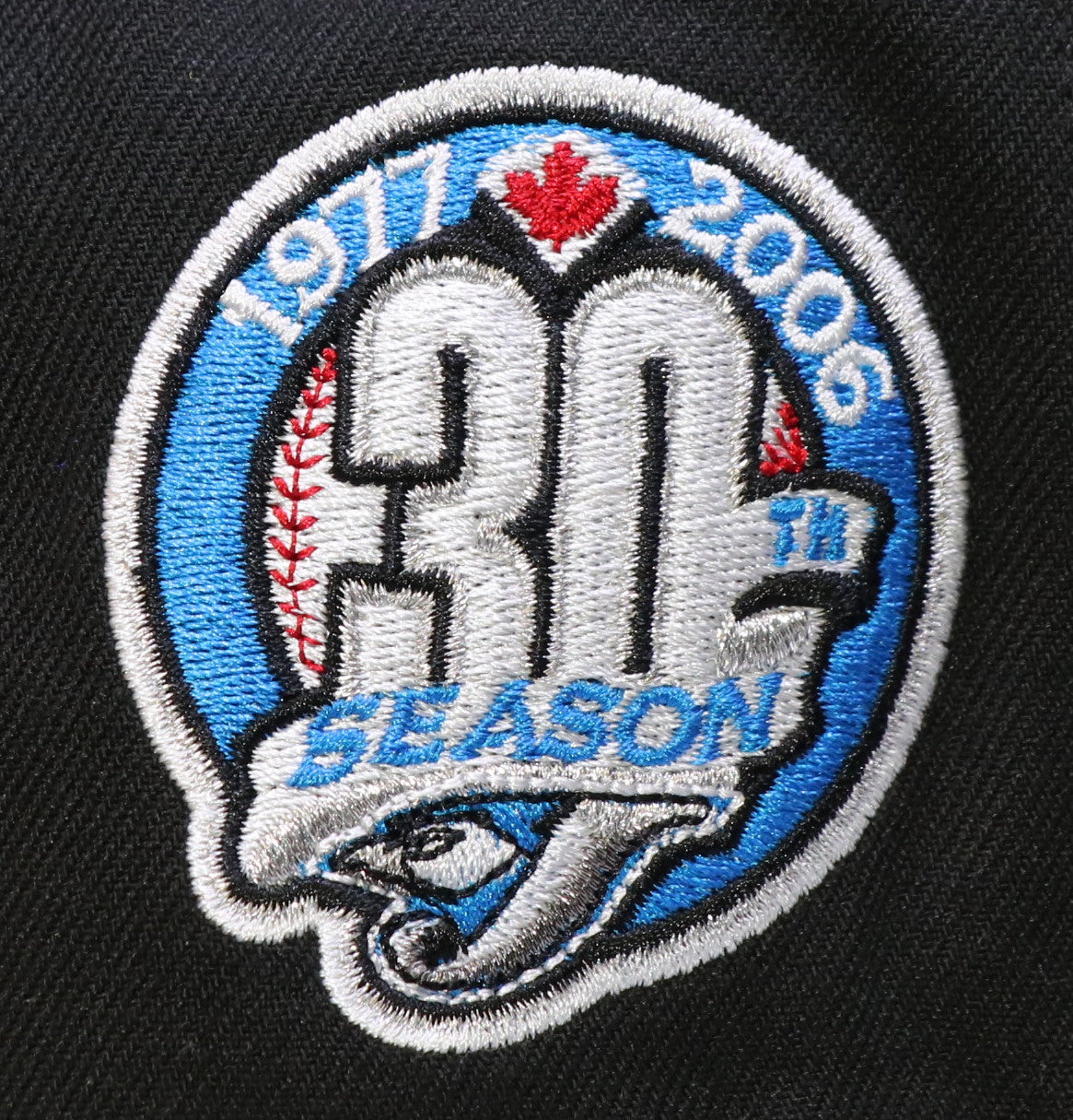 New Era 59FIFTY Stone Dome Toronto Blue Jays 10th Anniversary Patch Hat- Stone, Light Blue Stone/Light Blue / 7 7/8