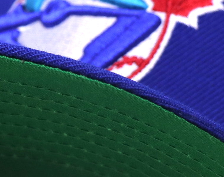 TORONTO BLUE JAYS "1993 WORLDSERIES" NEW ERA 59FIFTY FITTED (GREEN UNDER VISOR))