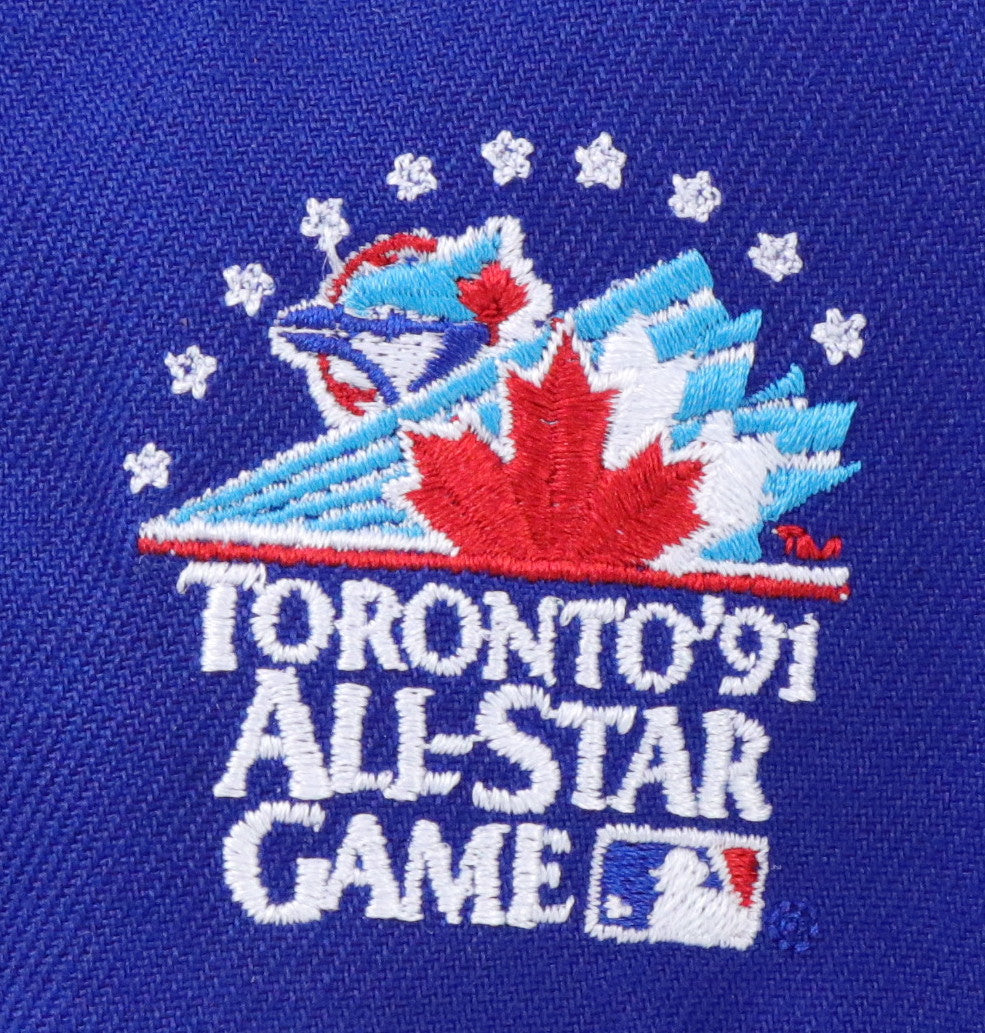 TORONTO BLUE JAYS "1991 ALLSTARGAME" NEW ERA 59FIFTY FIFTY FITTED (BLUE JEW BOTTOM)