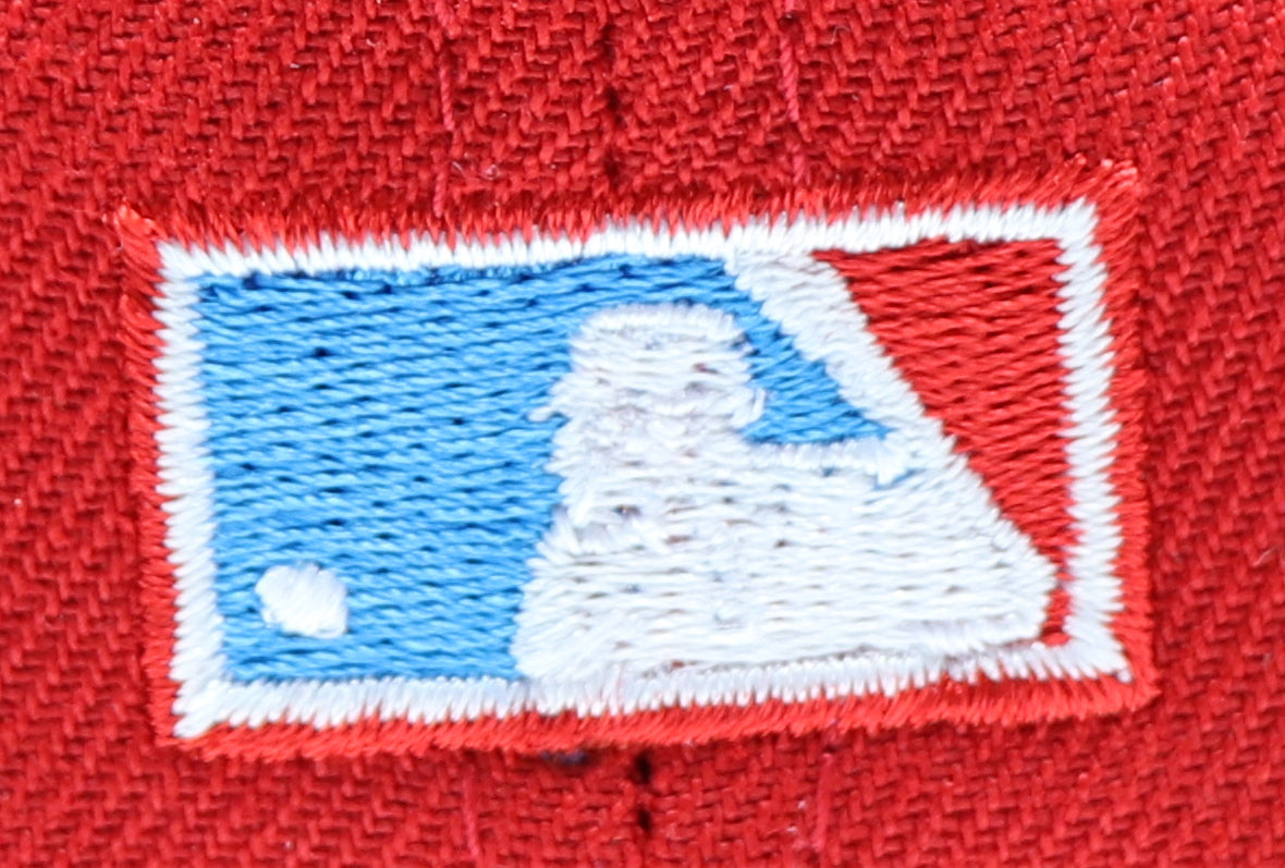 TORONTO BLUEJAYS "RED" (30th SEASON) NEW ERA 59FIFTY FITTED (C-BLUE UNDER VISOR)