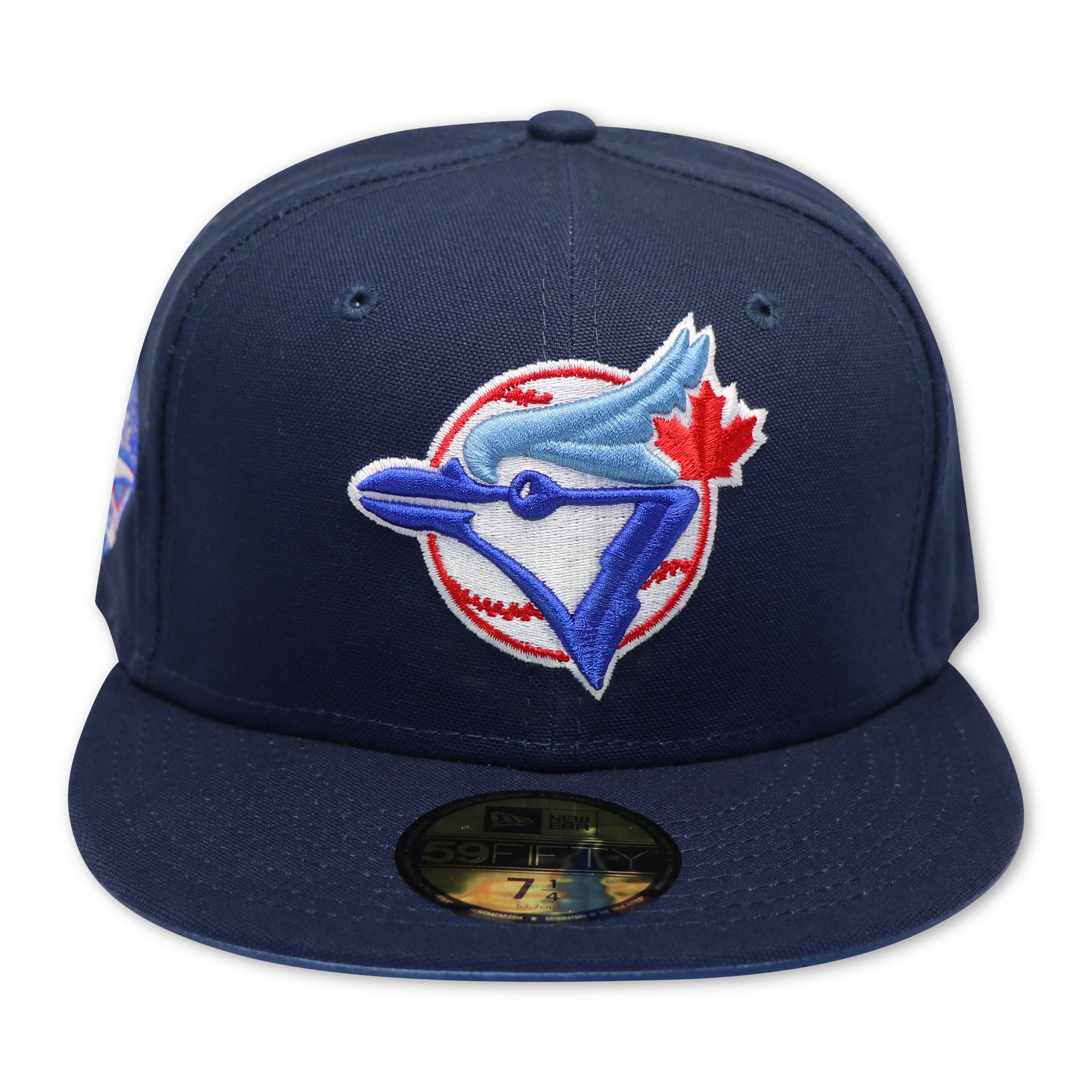 TORONTO BLUEJAYS (NAVY) (1992 WORLDSERIES) NEWERA 59FIFTY FITTED (SKY BLUE UNDER VISOR)