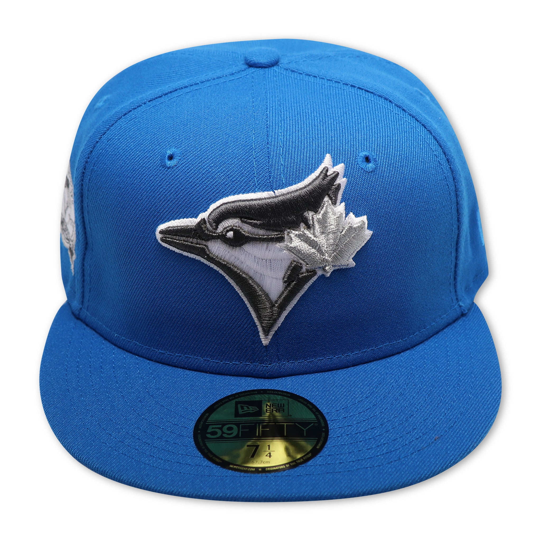 TORONTO BLUEJAYS (40TH SEASON) NEW ERA 59FIFTY FITTED (SILVER UNDER VISOR)
