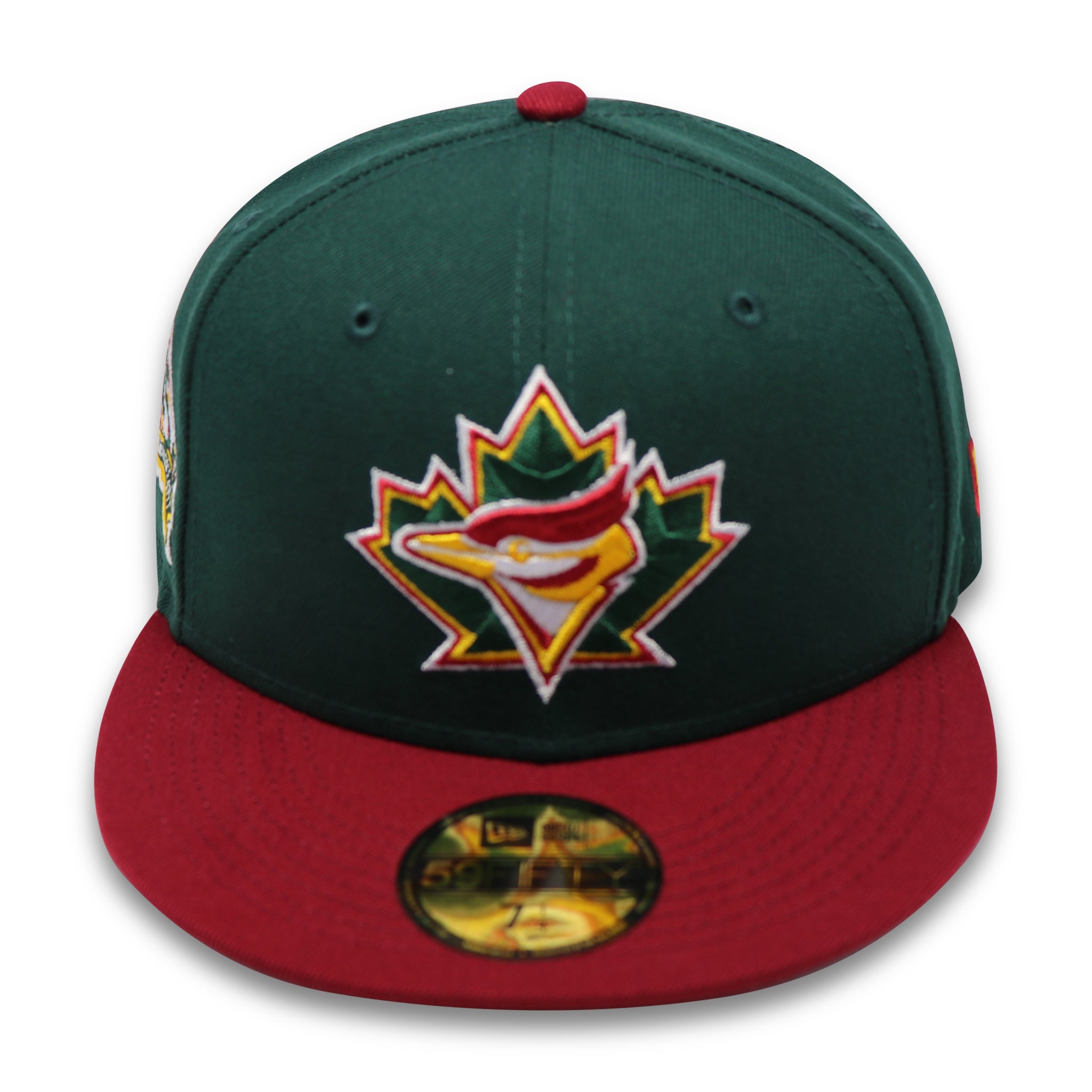 TORONTO BLUEJAYS (GREEN) "25TH SEASON" NEW ERA 59FIFTY FITTED (S)