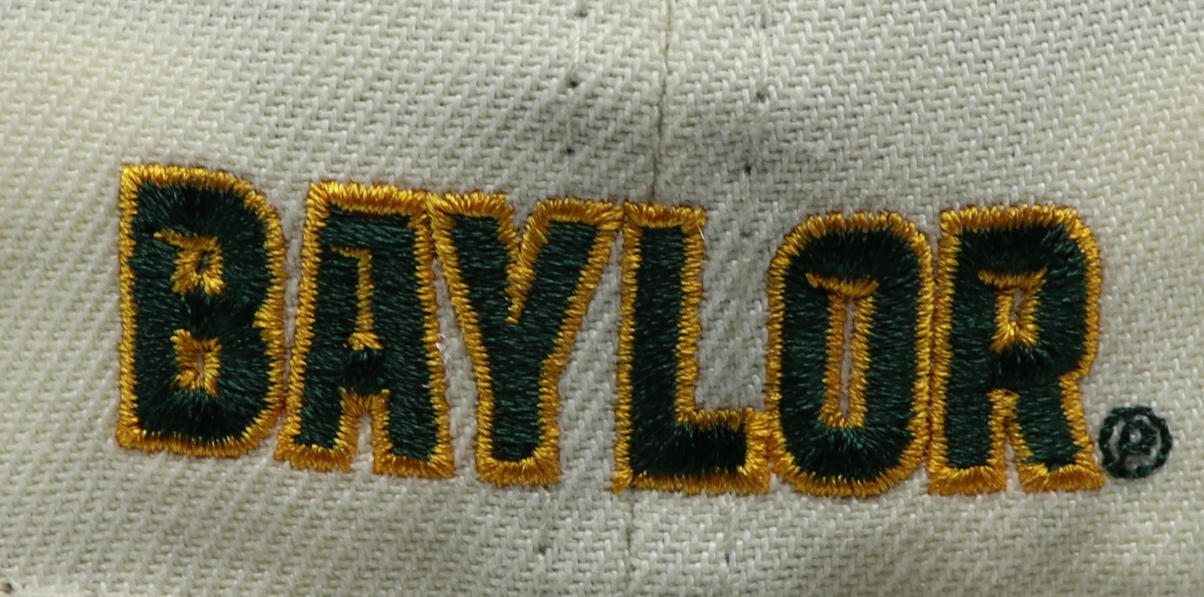 BAYLOR BEARS (OFF-WHITE) NEW ERA 59FIFTY FITTED (A-GOLD UNDERVISOR)
