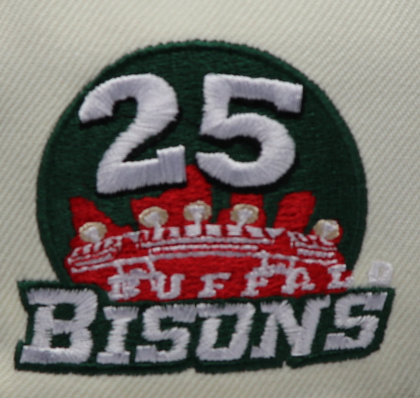 BUFFALO BISONS (25TH ANN) NEW ERA 59FIFTY FITTED (S)