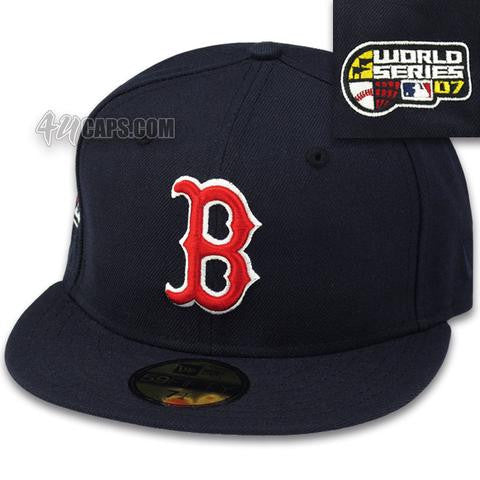 BOSTON RED SOX 2007 WORLD SERIES NEW ERA 59FIFTY FITTED