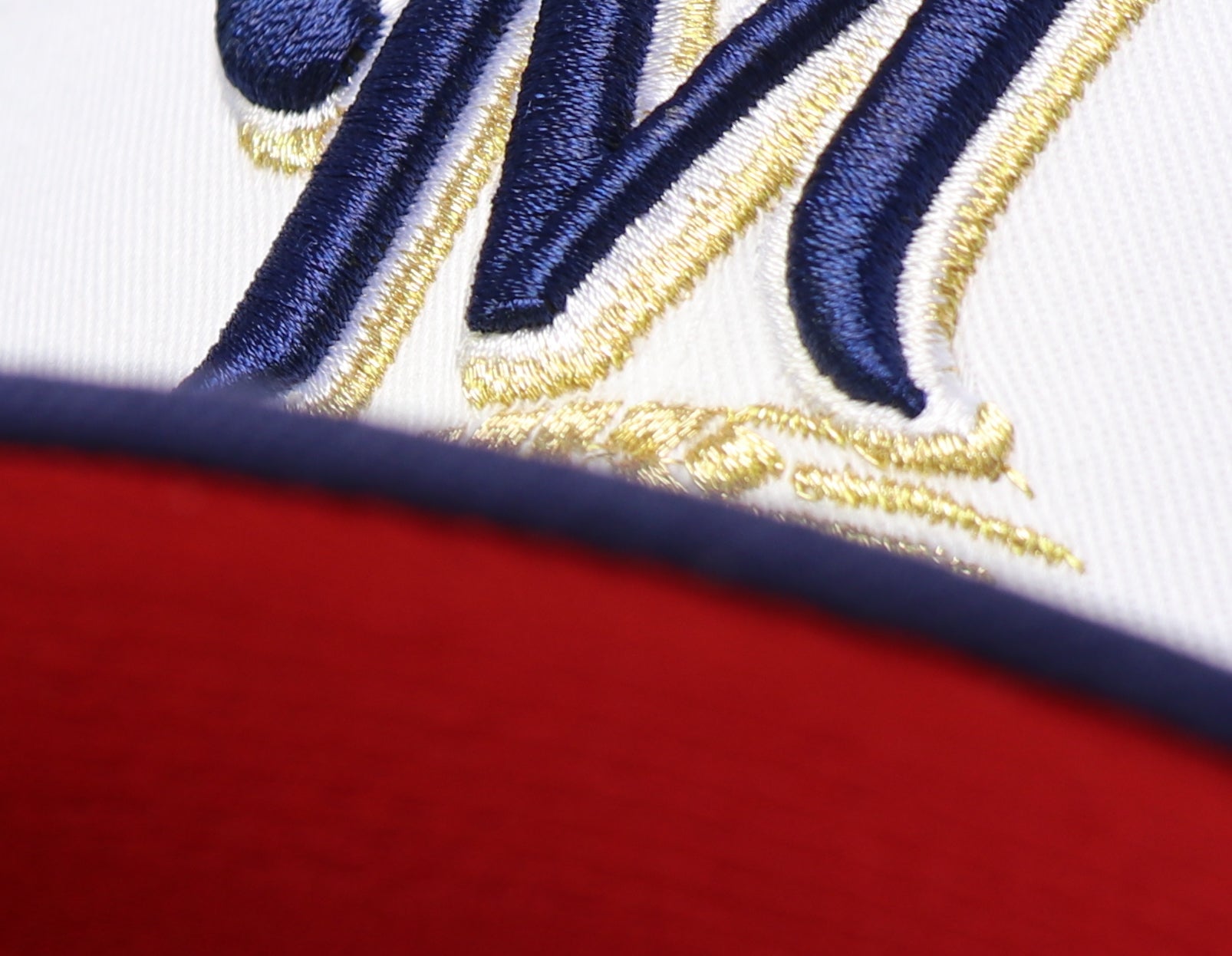 MILWAUKEE BREWERS (40TH ANNIVERSARY) NEW ERA 59FIFTY FITTED (RED UNDER VISOR) (S)